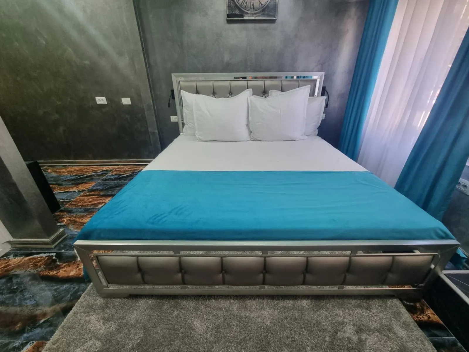 Bedroom, Bed in Poet Palace Bucharest