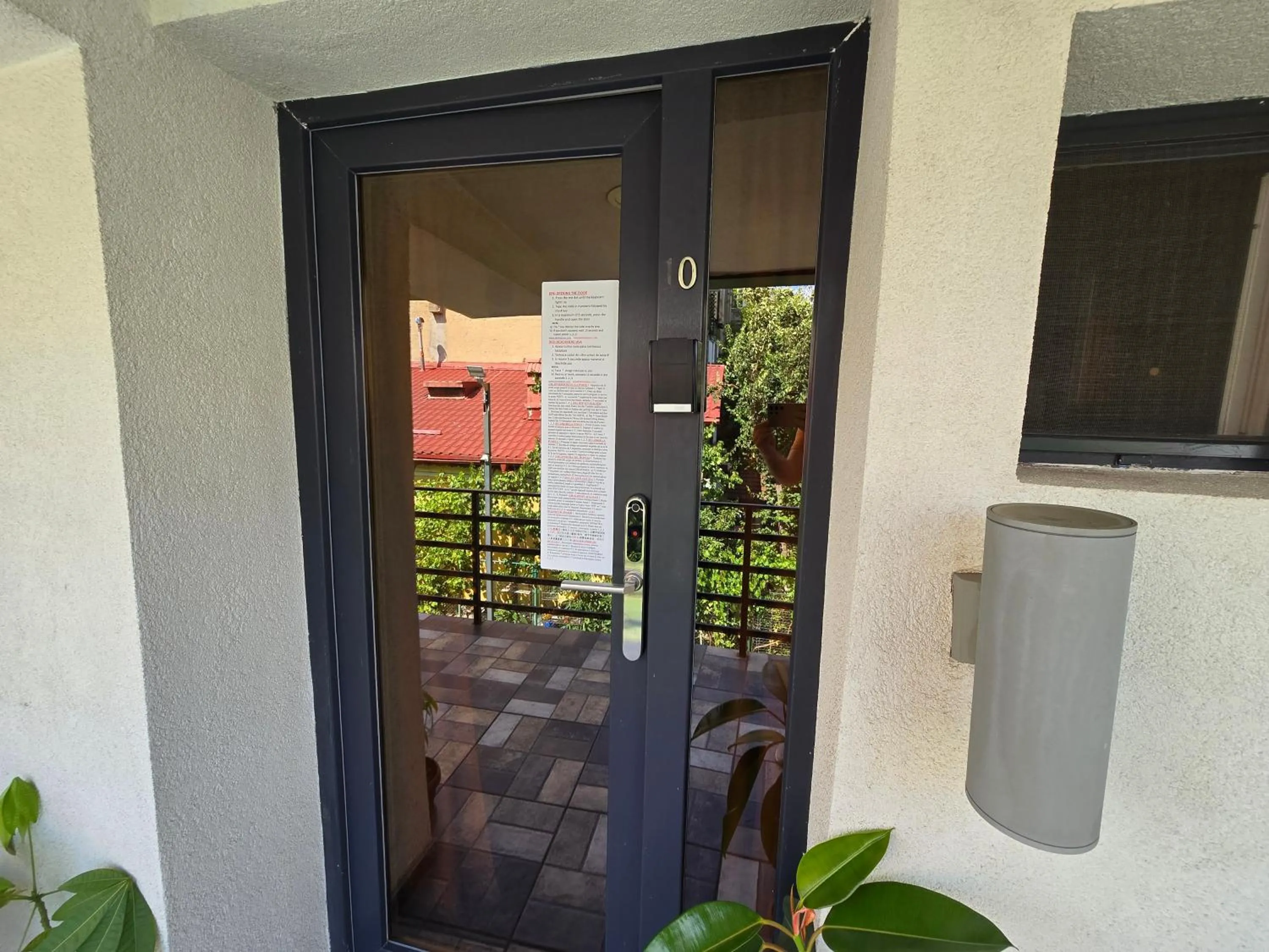 Facade/entrance in Poet Palace Bucharest