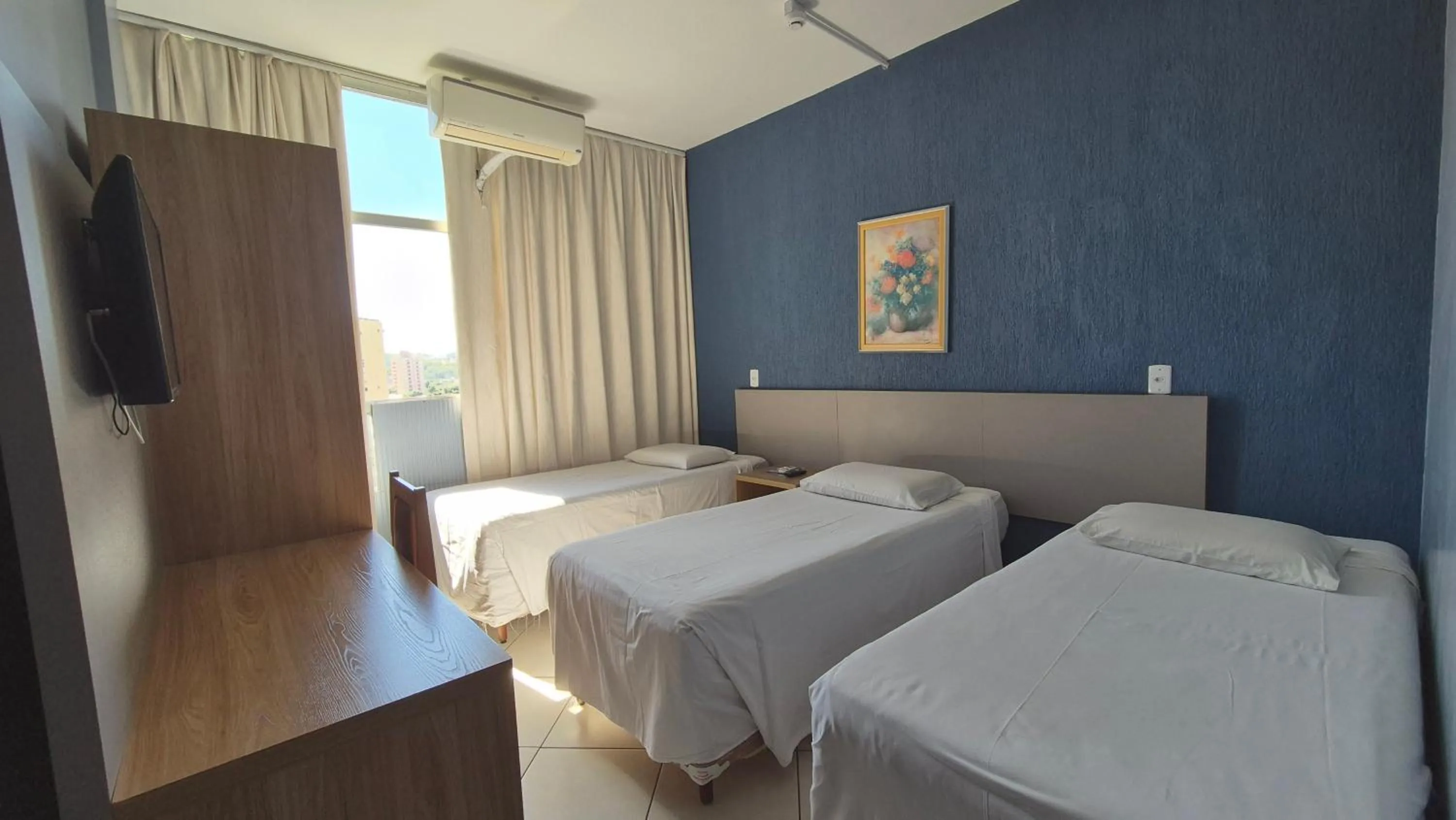 Bed in Realminas Hotel e Restaurante