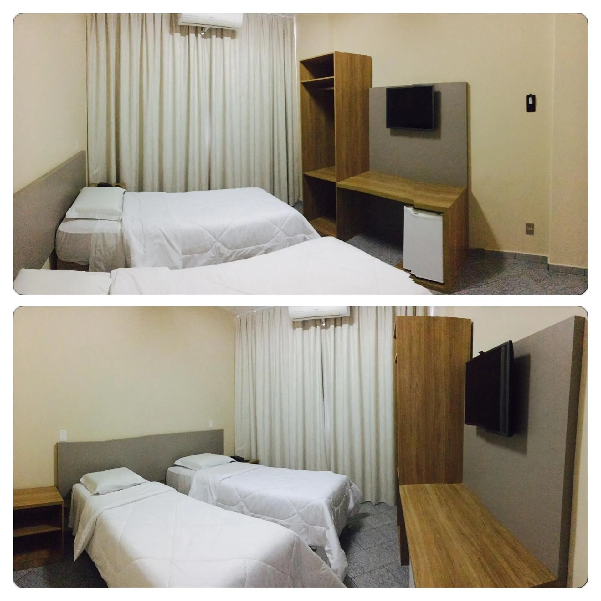 Bed in Realminas Hotel e Restaurante