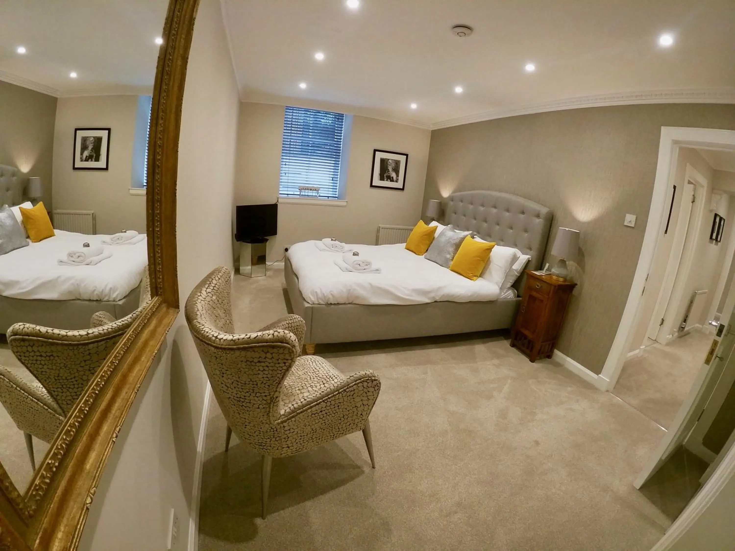 Bedroom in Escape to Edinburgh @ Abercromby Place
