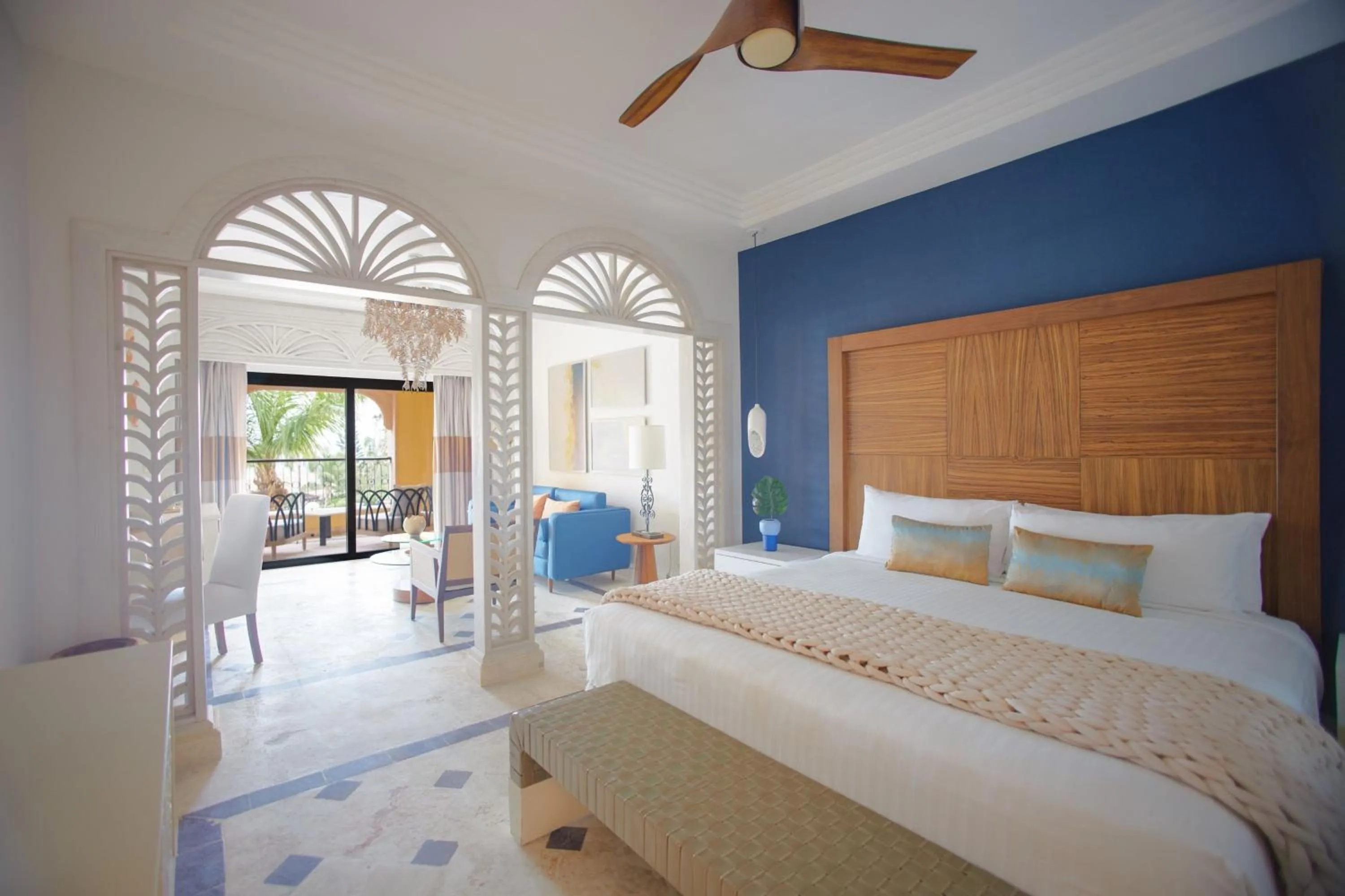 Beach, Bed in Sanctuary Cap Cana, a Luxury Collection Resort, Dominican Republic, Adult All-Inclusive