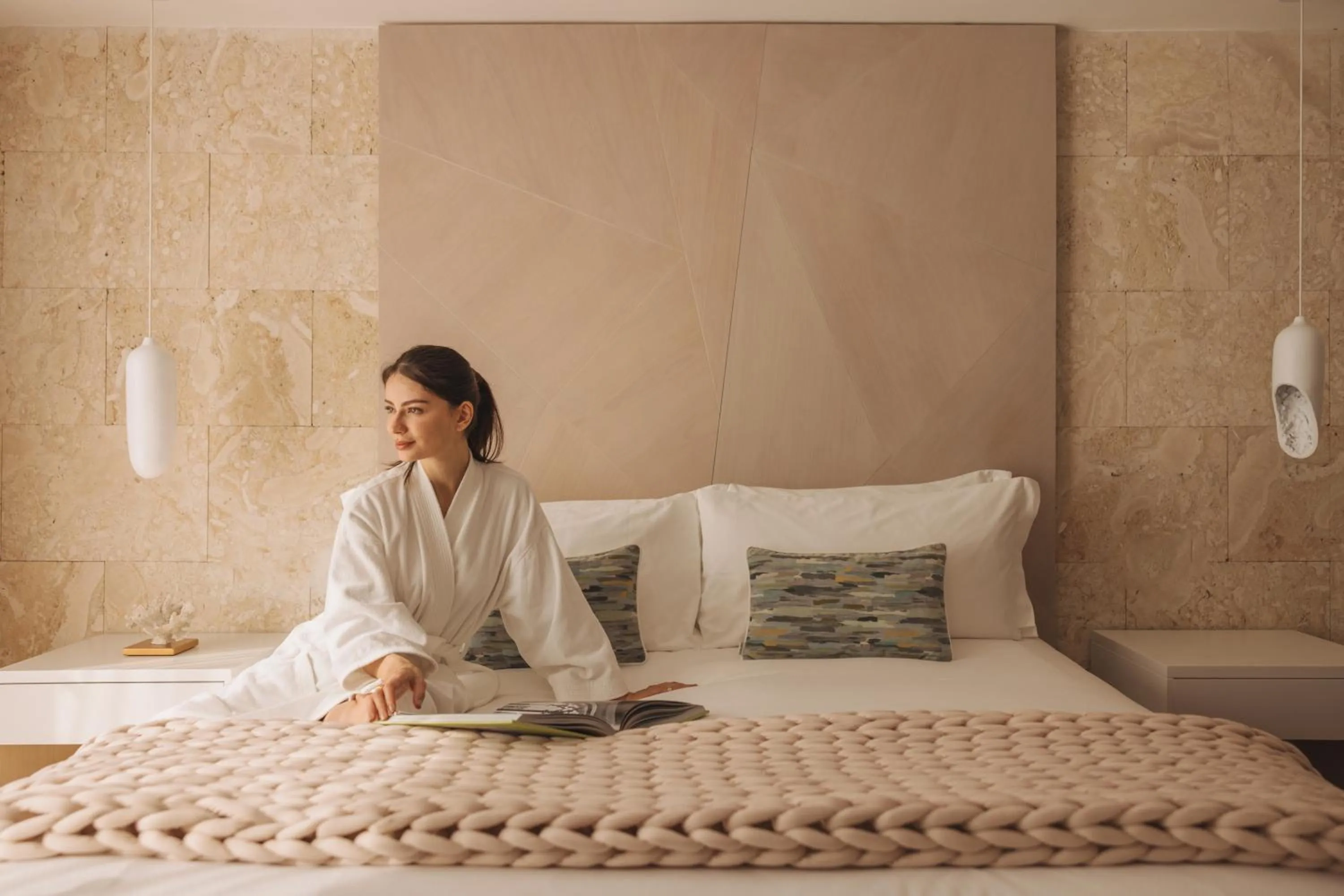 Bed in Sanctuary Cap Cana, a Luxury Collection Resort, Dominican Republic, Adult All-Inclusive