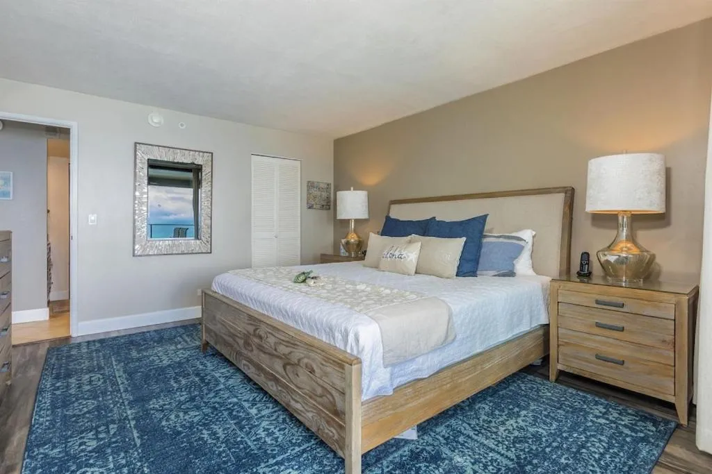 Bedroom, Bed in Mahana 316