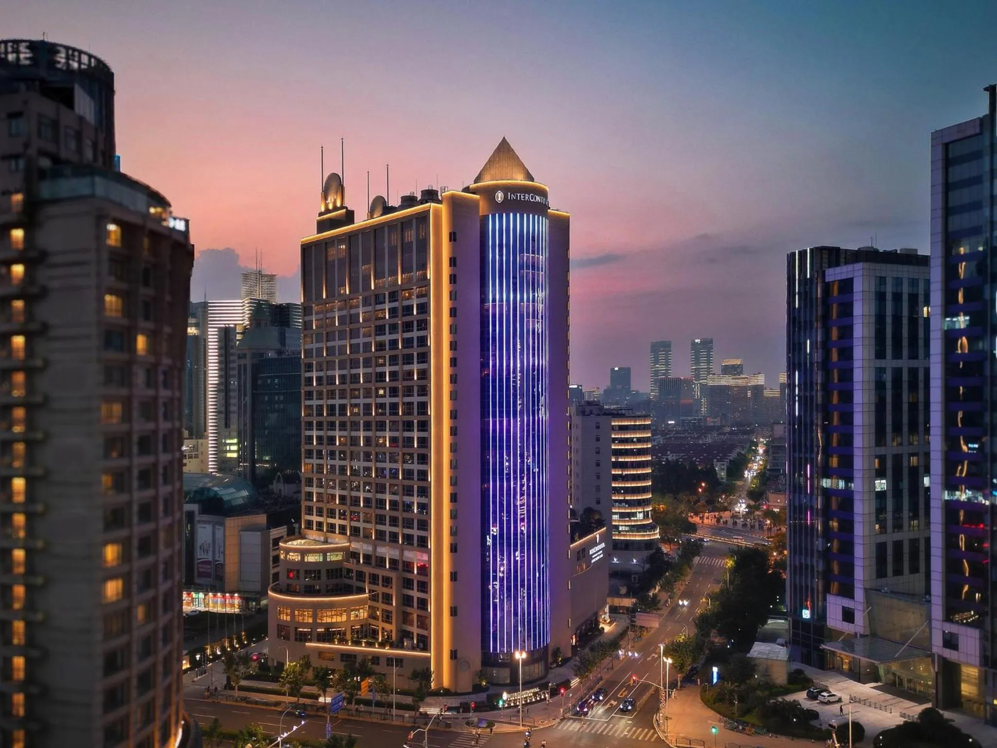 Property building in InterContinental Shanghai Pudong by IHG