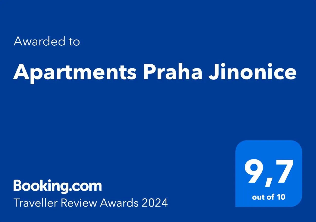 Certificate/Award in Apartments Praha Jinonice