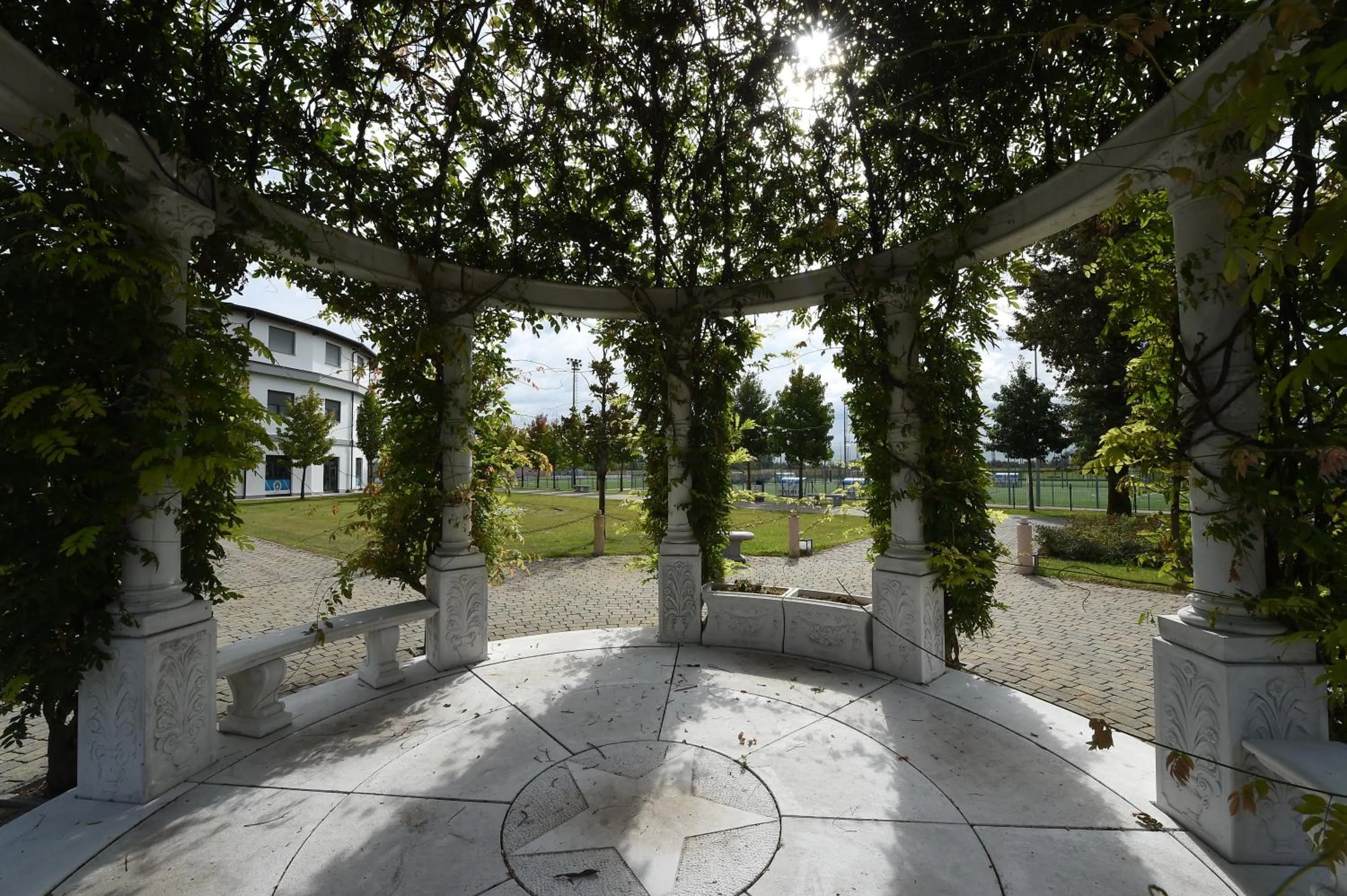 Garden in Hotel Novarello