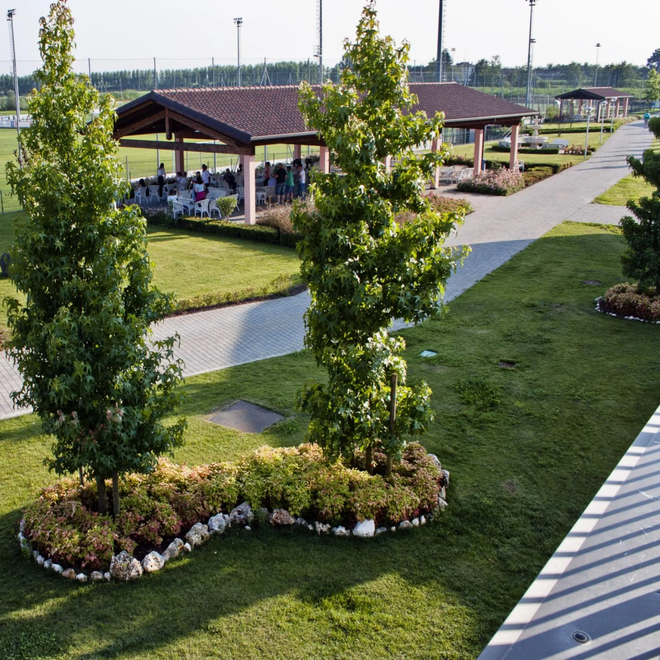 Garden in Hotel Novarello