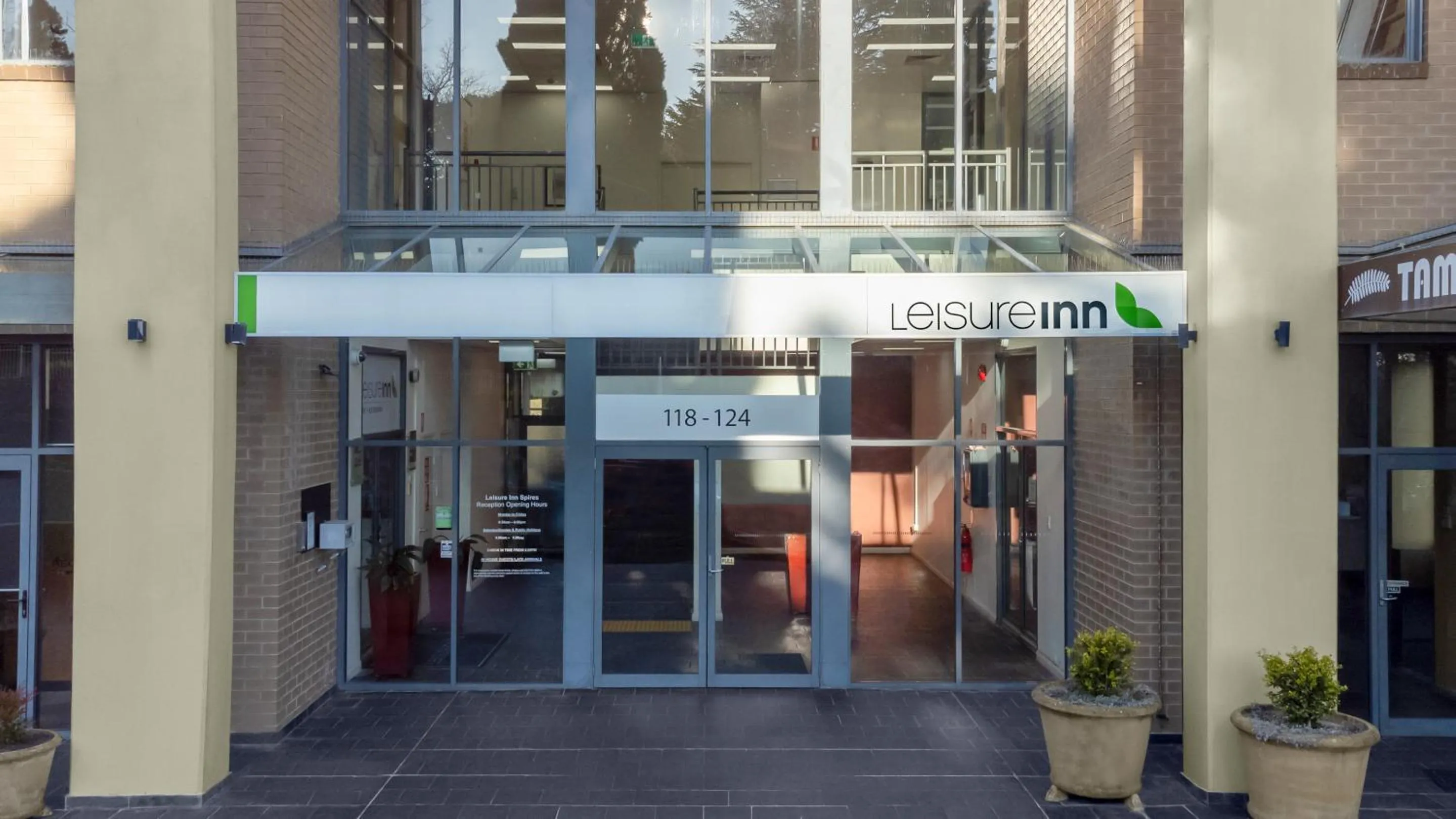 Facade/entrance in Leisure Inn Spires