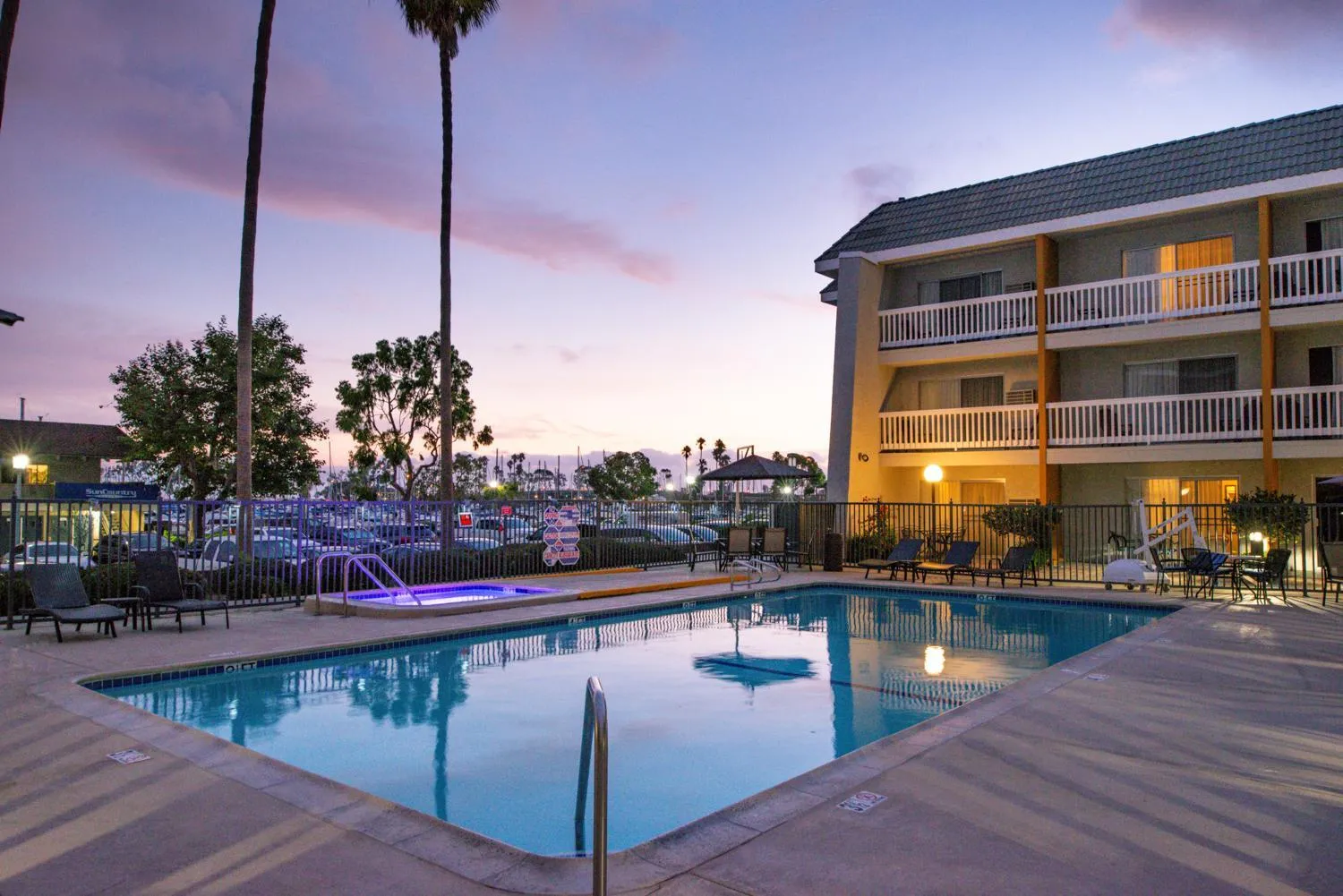 Property building in Dana Point Marina Inn