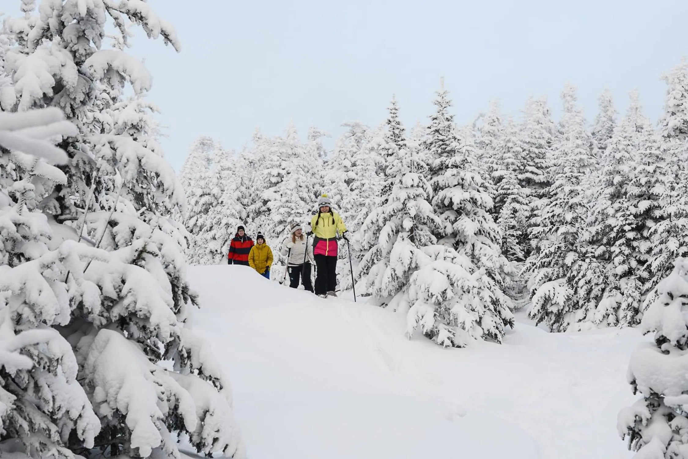People in Long Trail House Condominiums at Stratton Mountain Resort