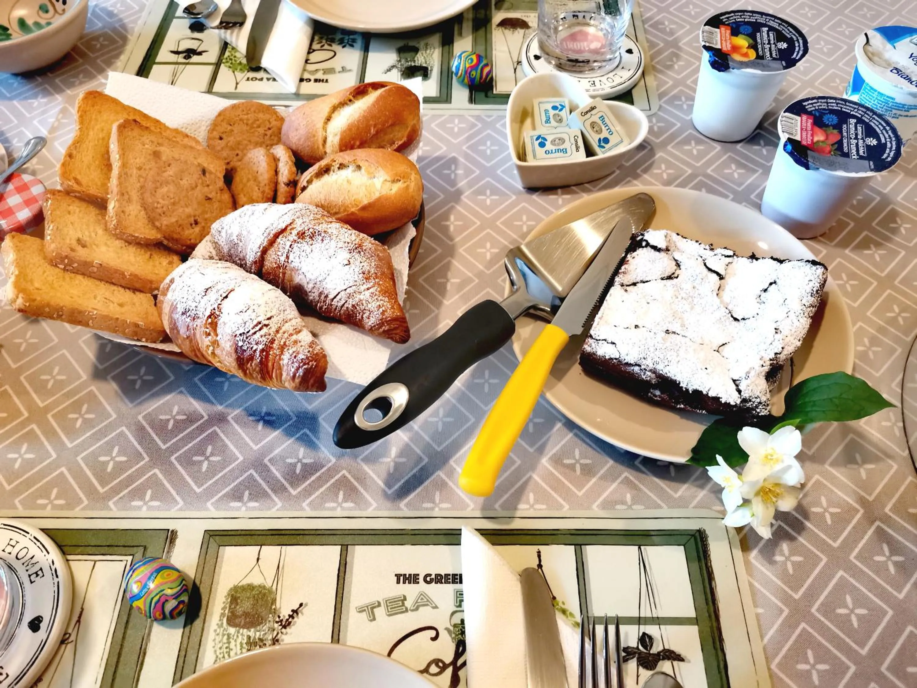 Food and drinks in Il Colibrì Bed&Breakfast