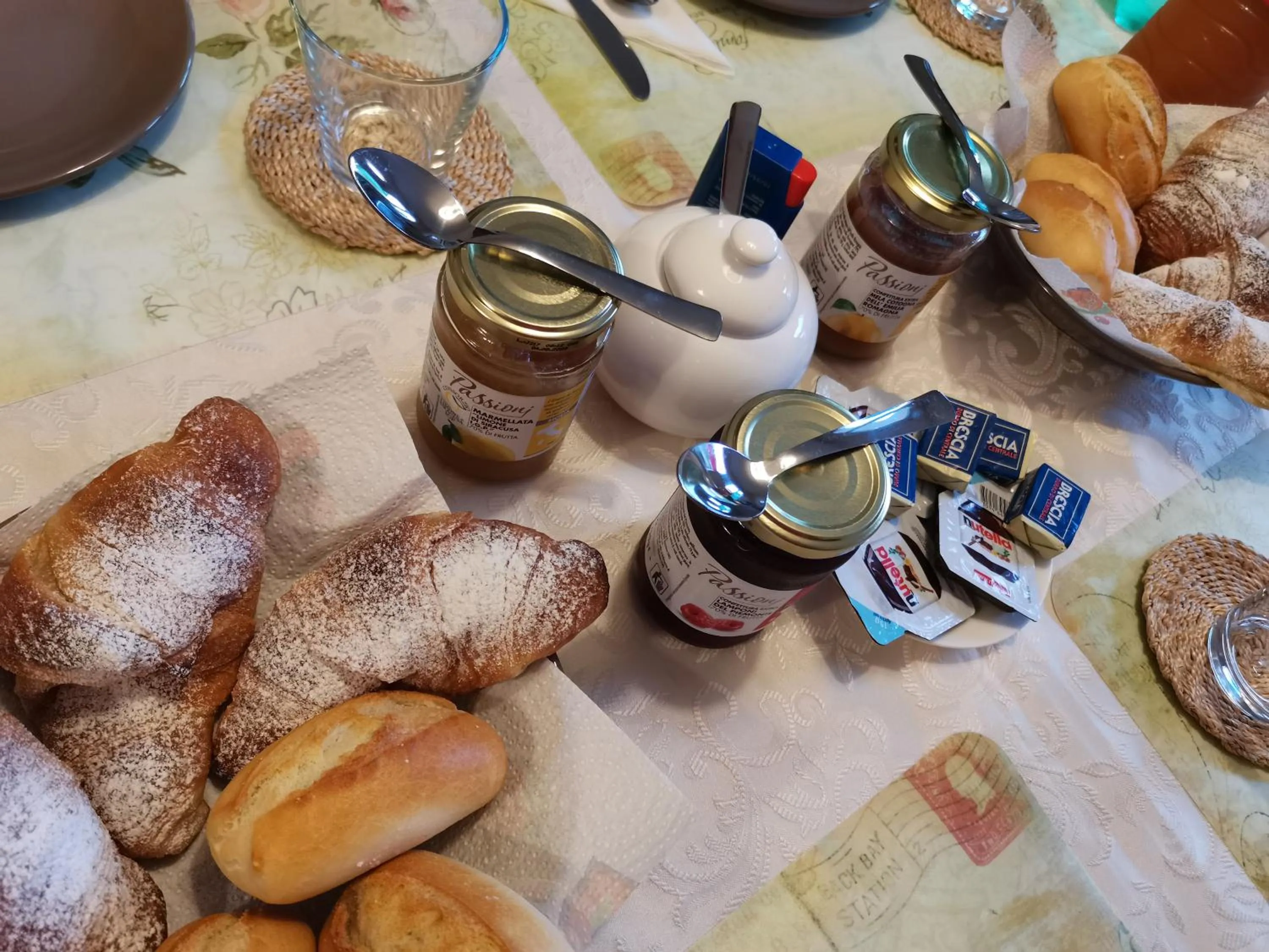 Food and drinks in Il Colibrì Bed&Breakfast