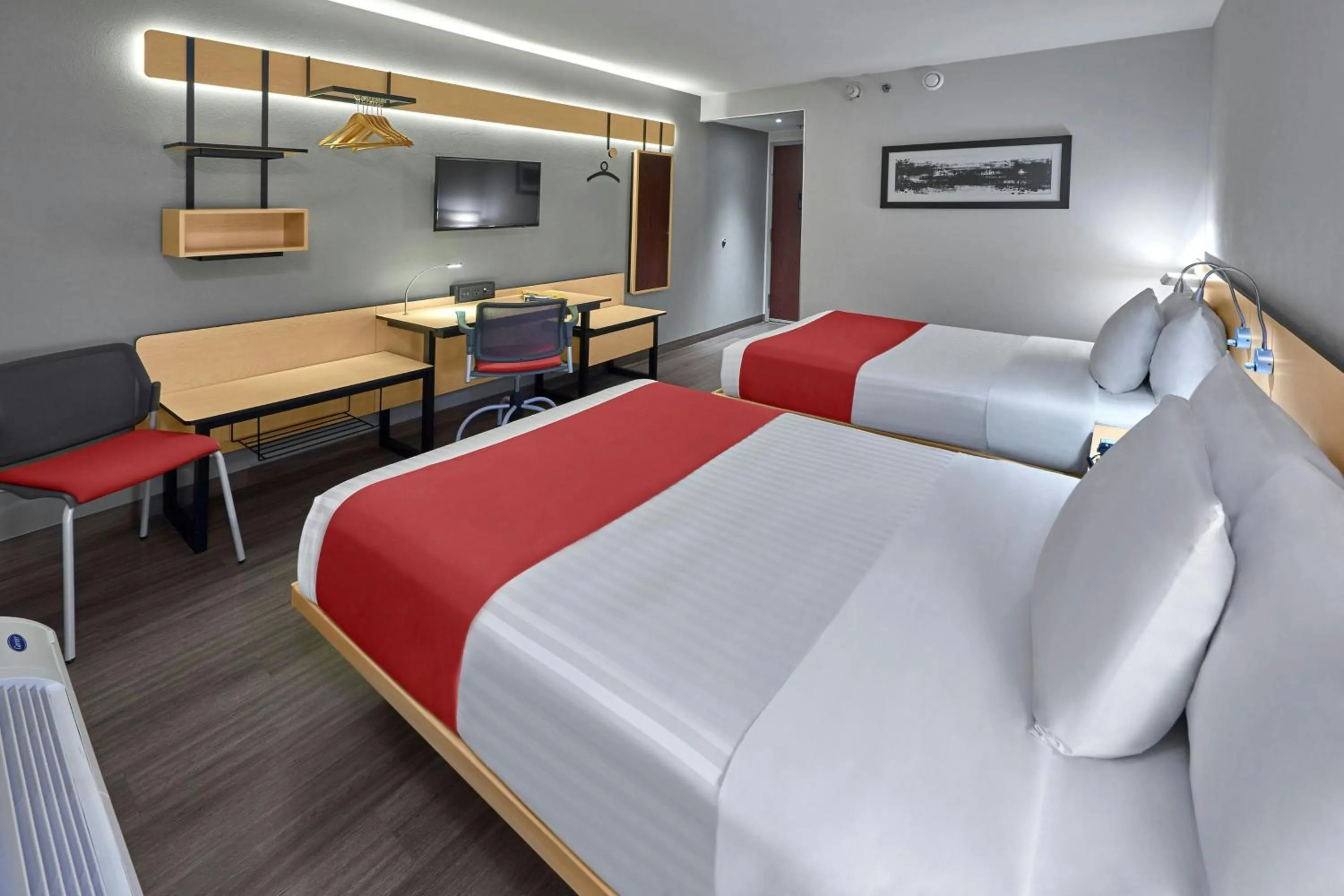 Bedroom, Bed in City Express by Marriott Queretaro Jurica