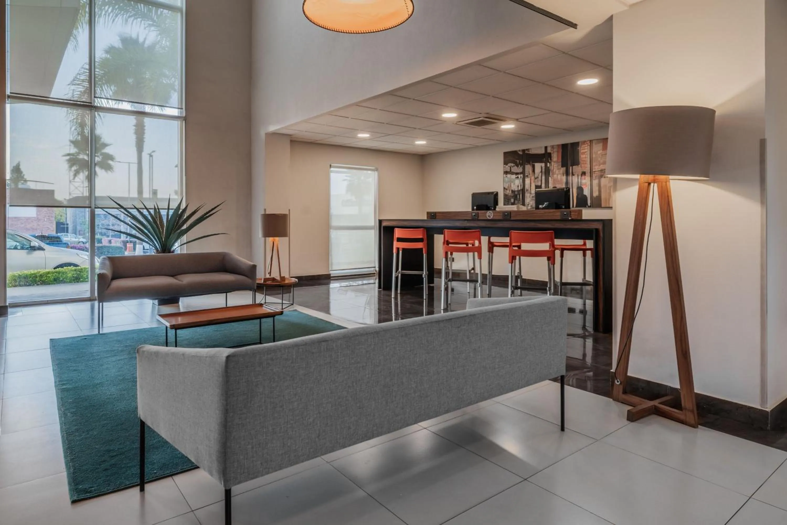 Lobby or reception in City Express by Marriott Queretaro Jurica