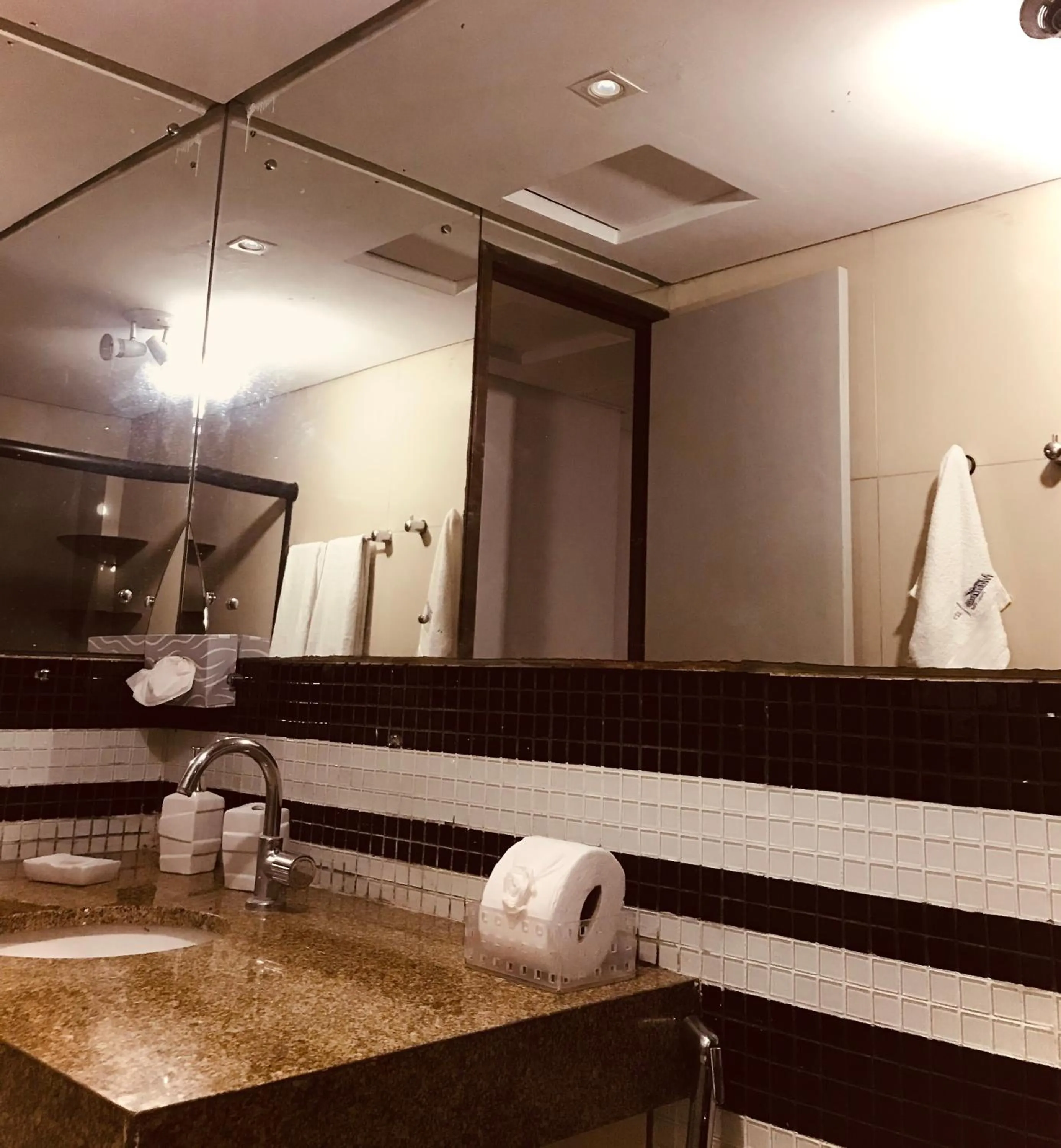 Bathroom in FLAT MARINAS PRAIA HOTEL