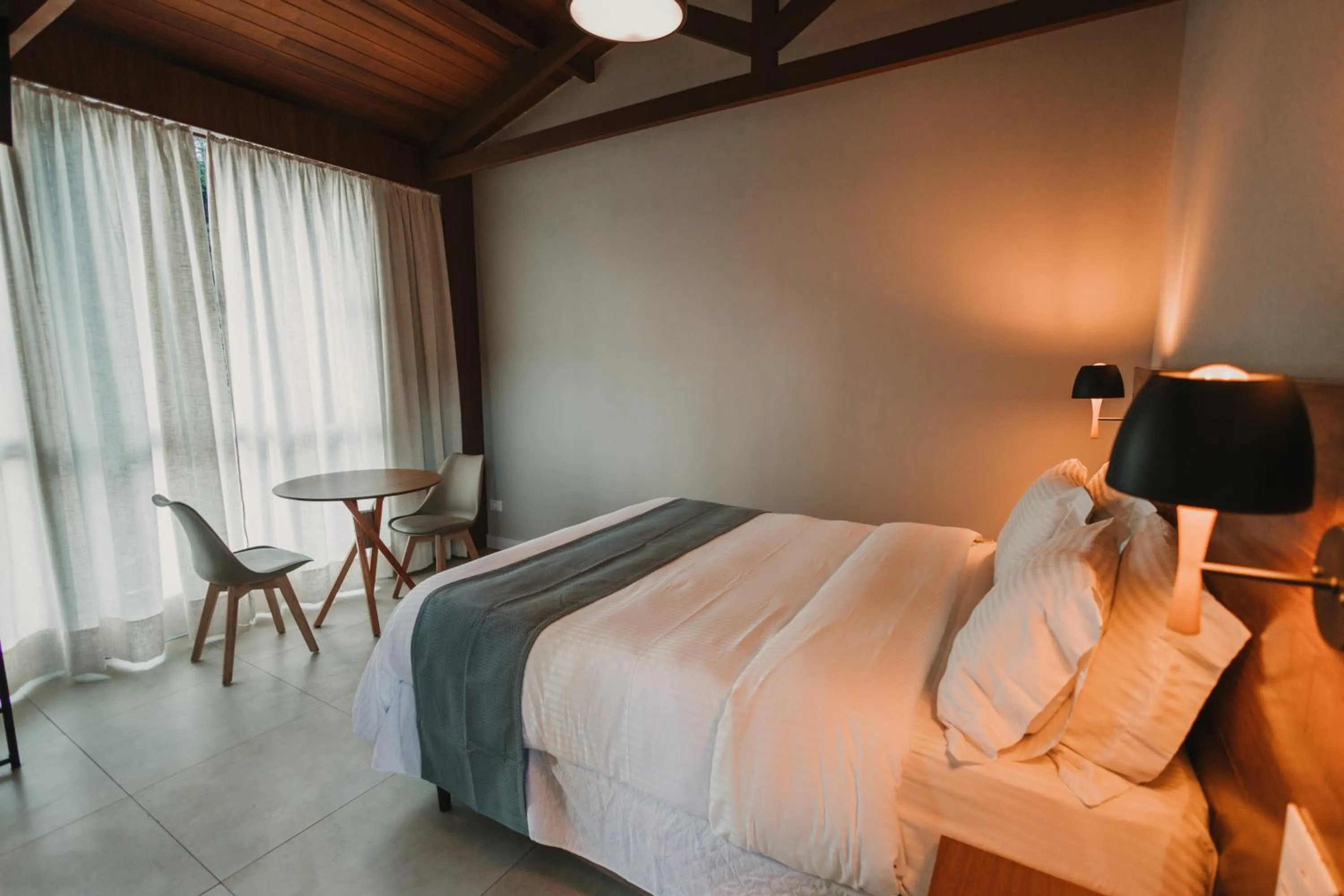 Bed in La Brume Pousada