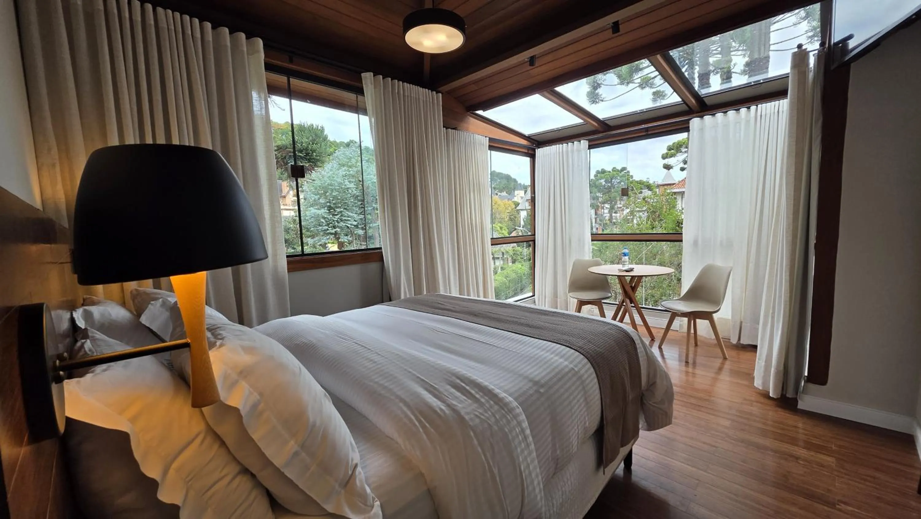 Bed in La Brume Pousada