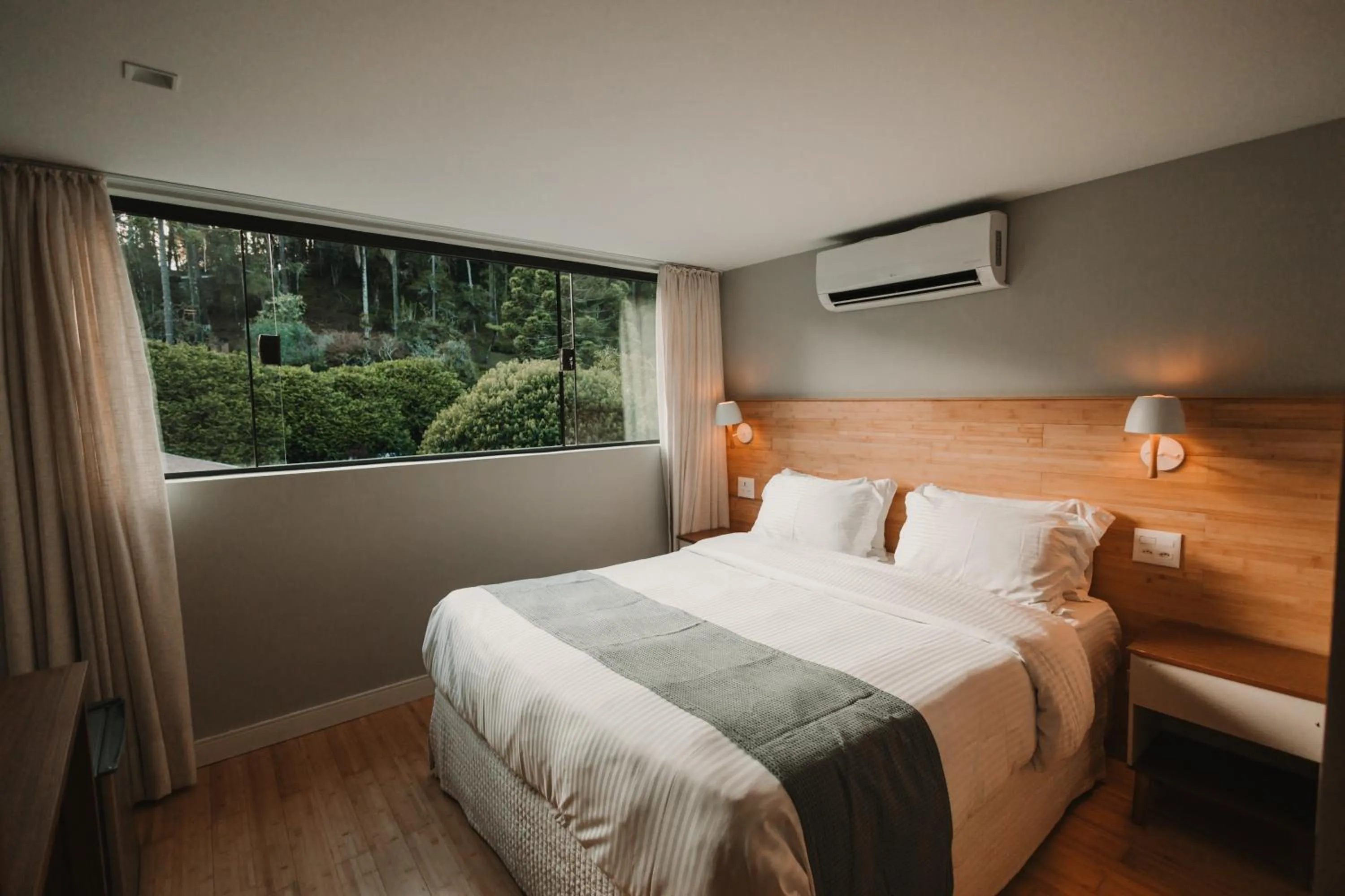 Bed in La Brume Pousada