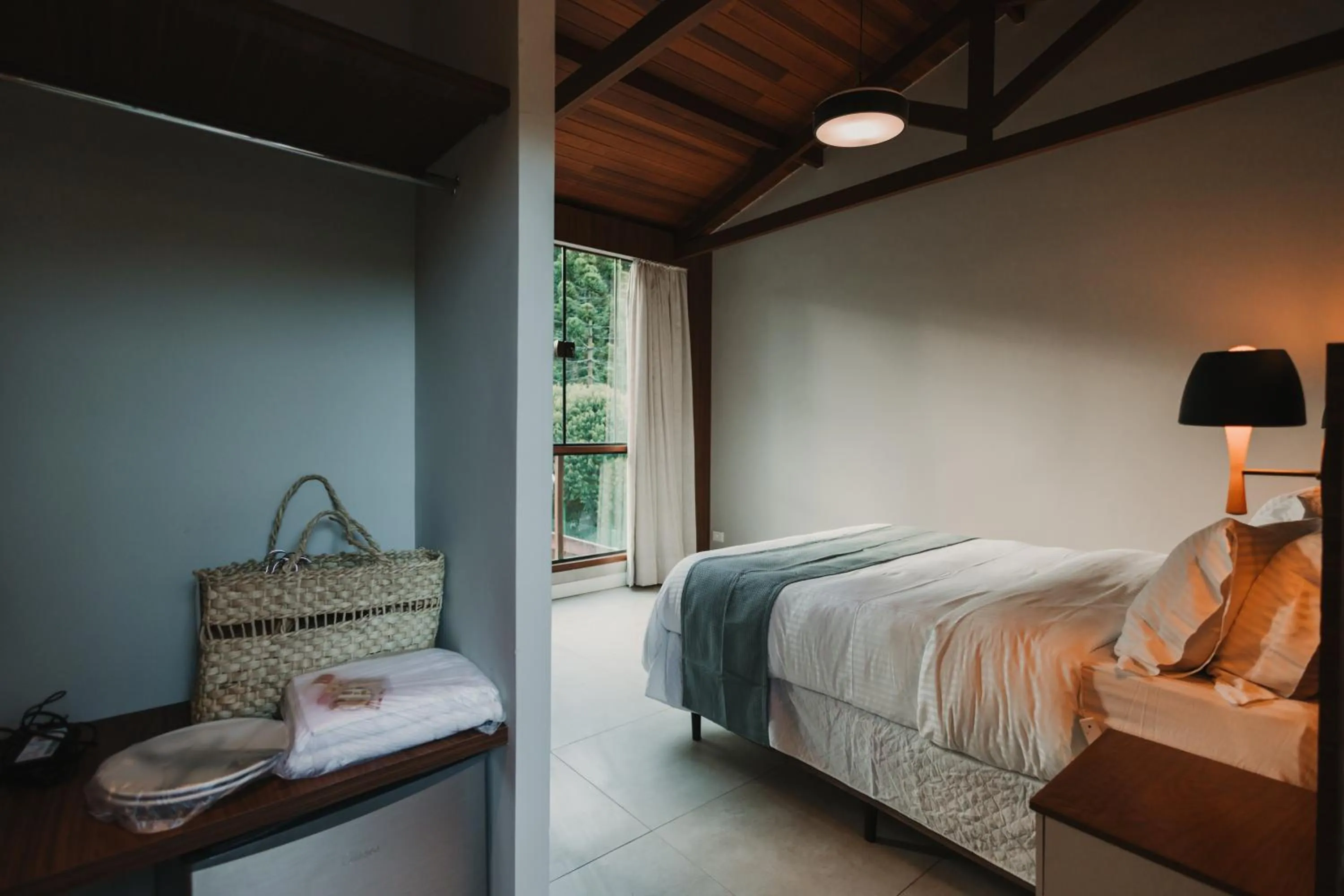 Bed in La Brume Pousada