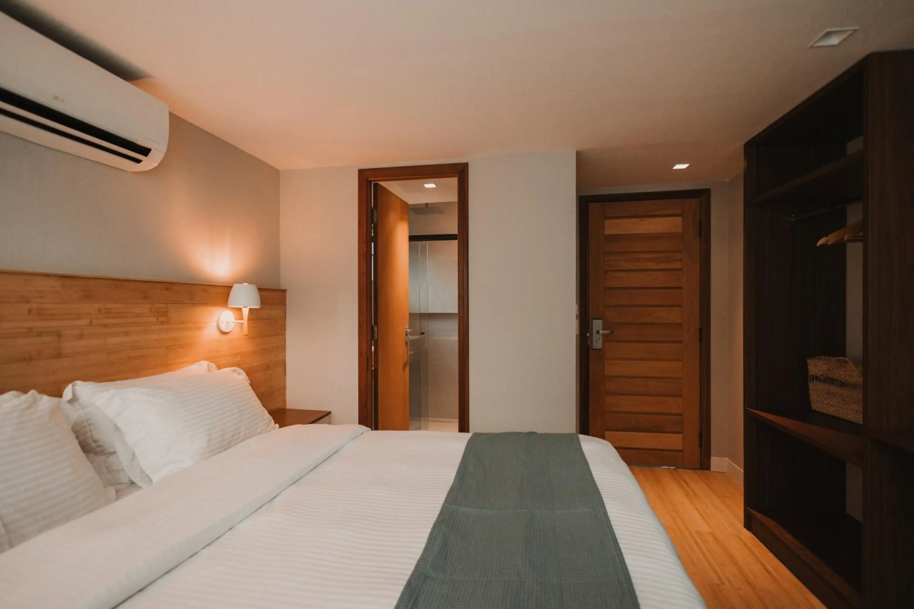 Bed in La Brume Pousada