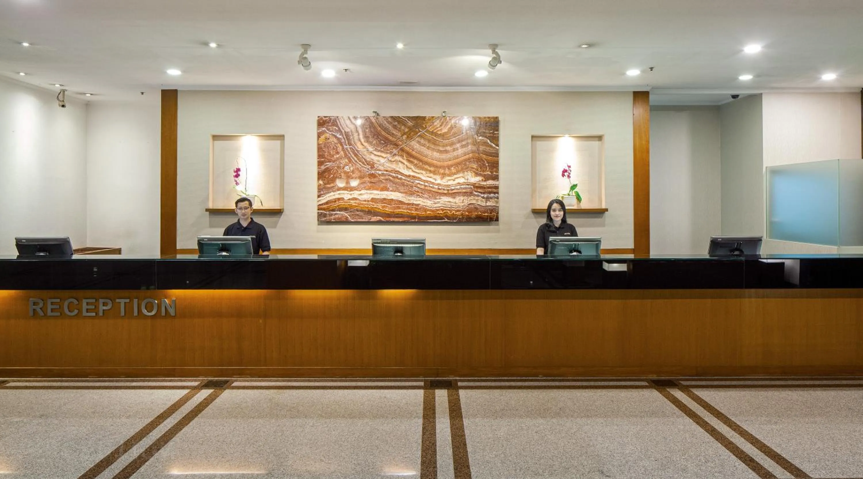 Lobby or reception in Century Park Hotel