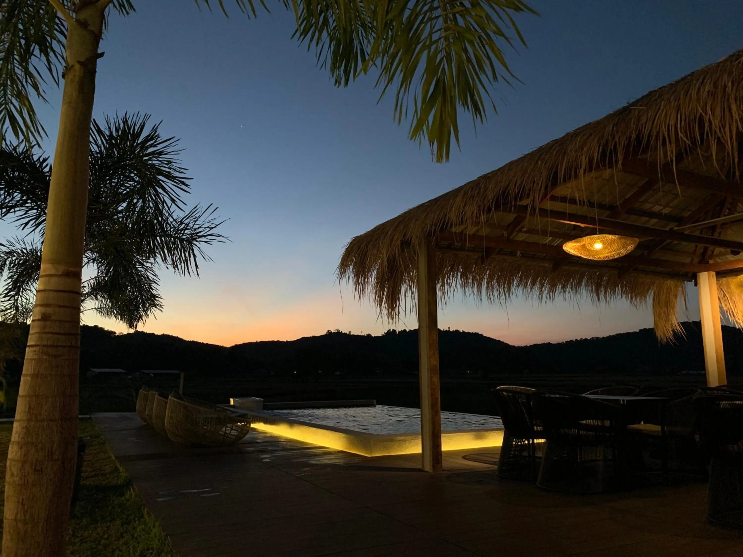 Swimming pool in Cloud9 Holiday Cottages