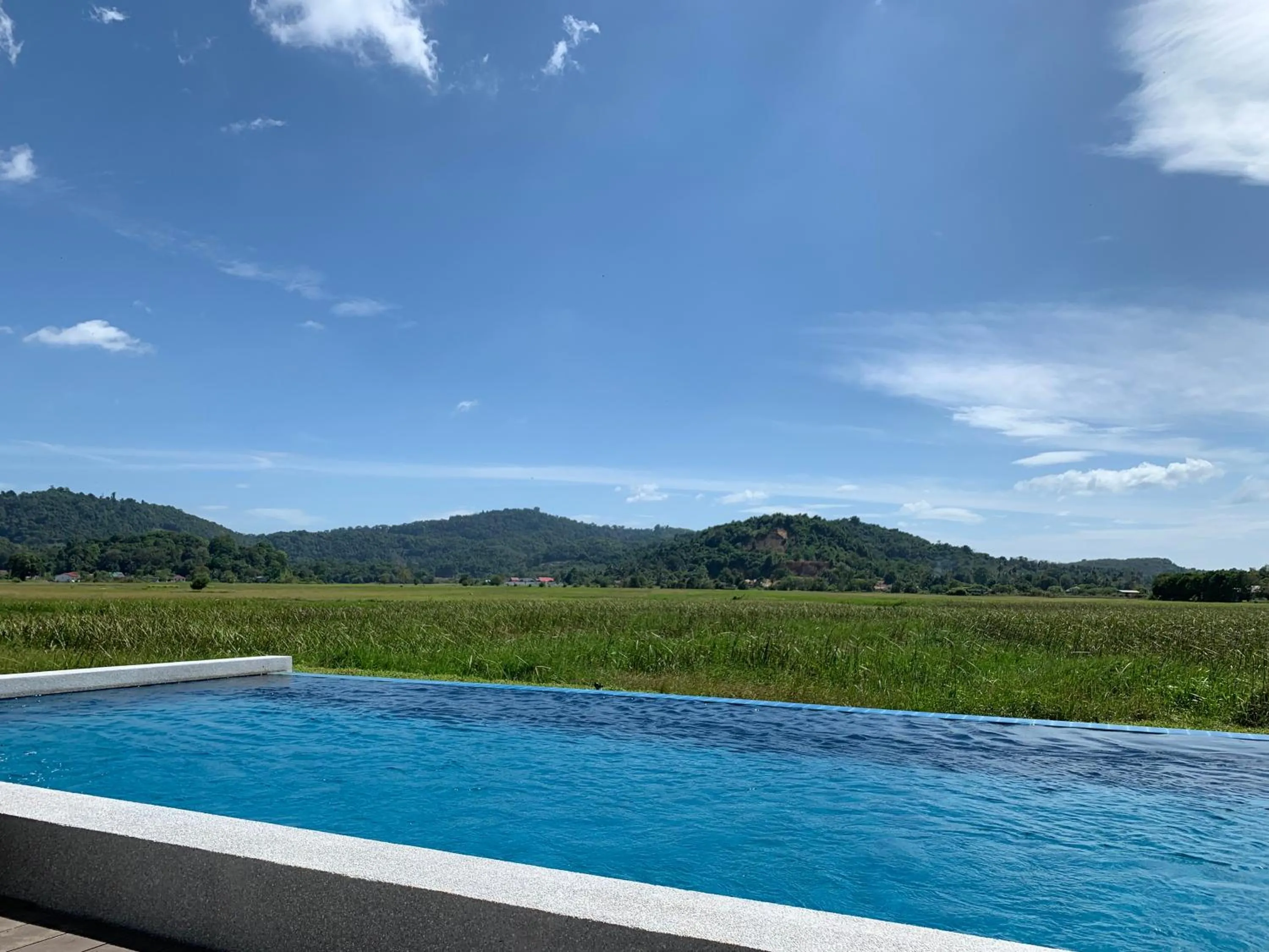 Swimming pool in Cloud9 Holiday Cottages