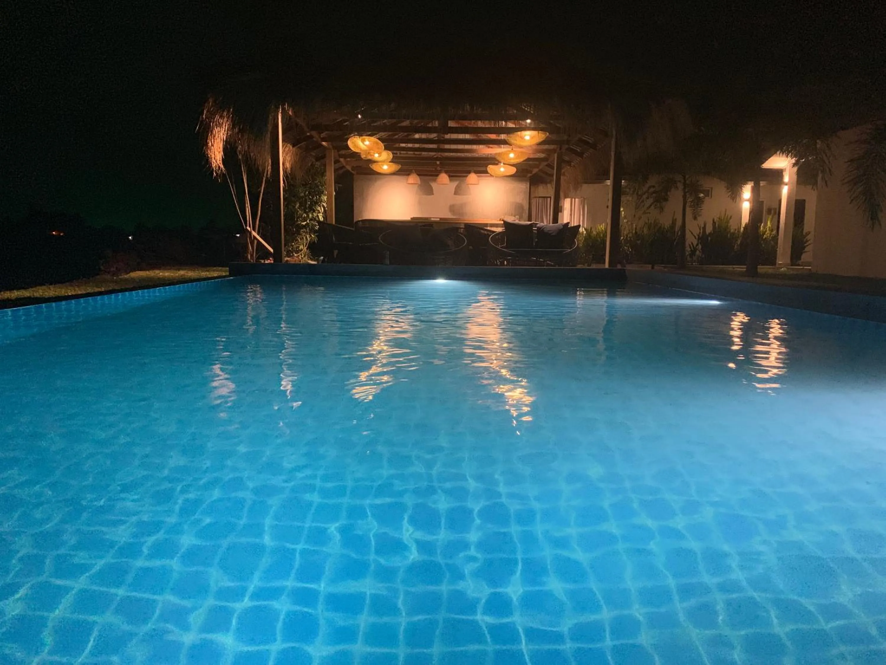 Swimming pool in Cloud9 Holiday Cottages