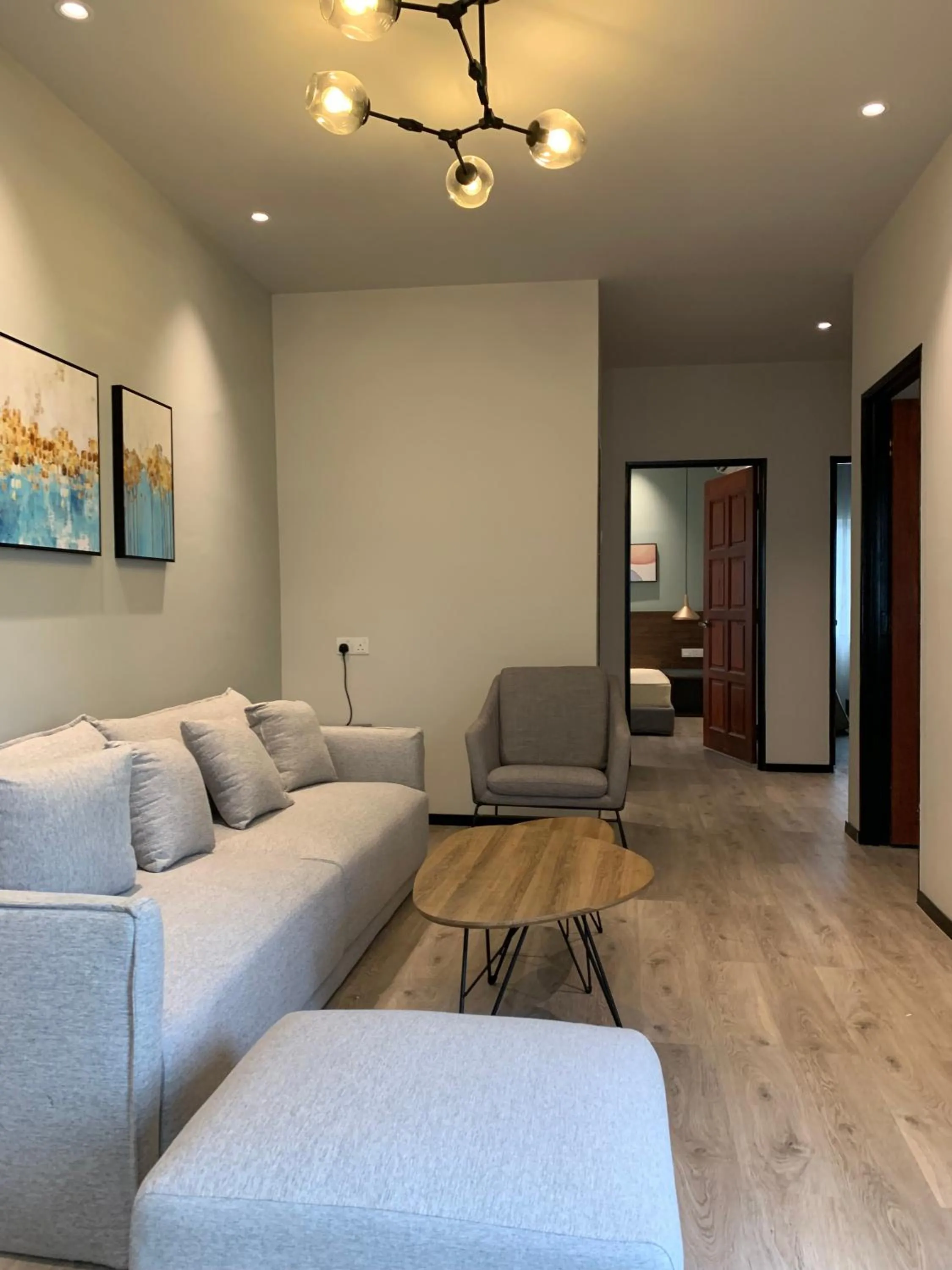 Living room in Cloud9 Holiday Cottages