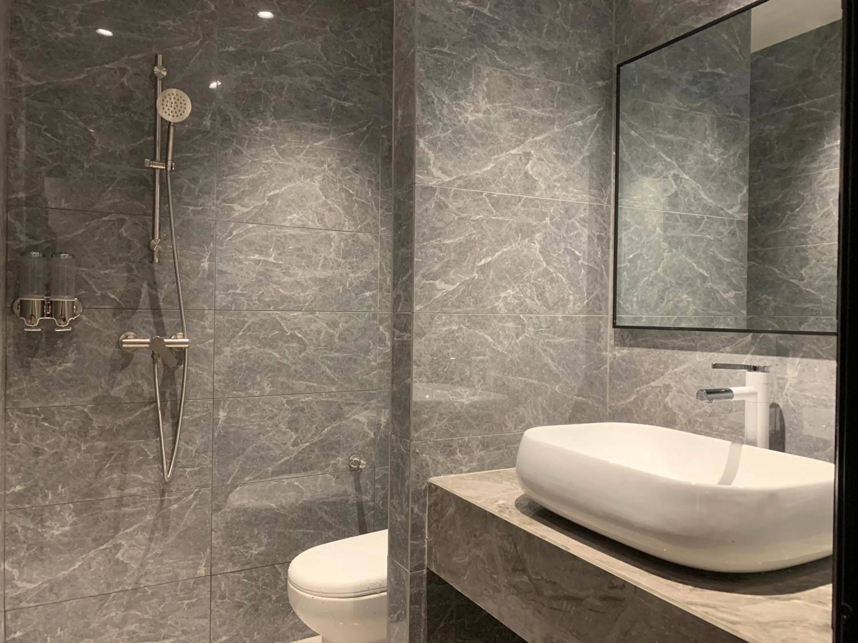 Shower in Cloud9 Holiday Cottages