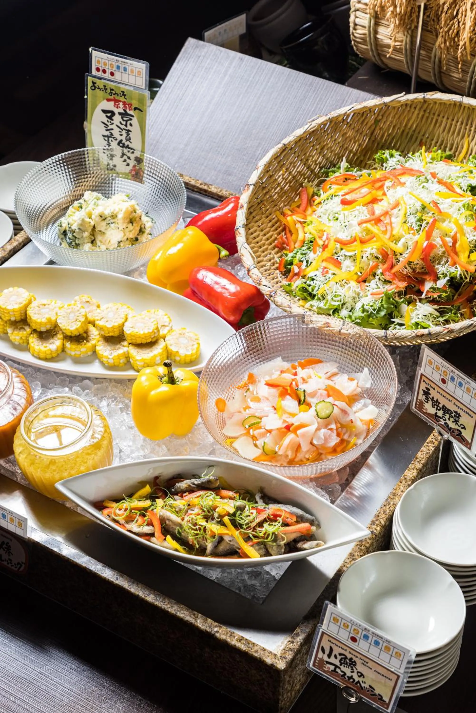 Buffet breakfast in Via Inn Prime Kyotoeki Hachijoguchi