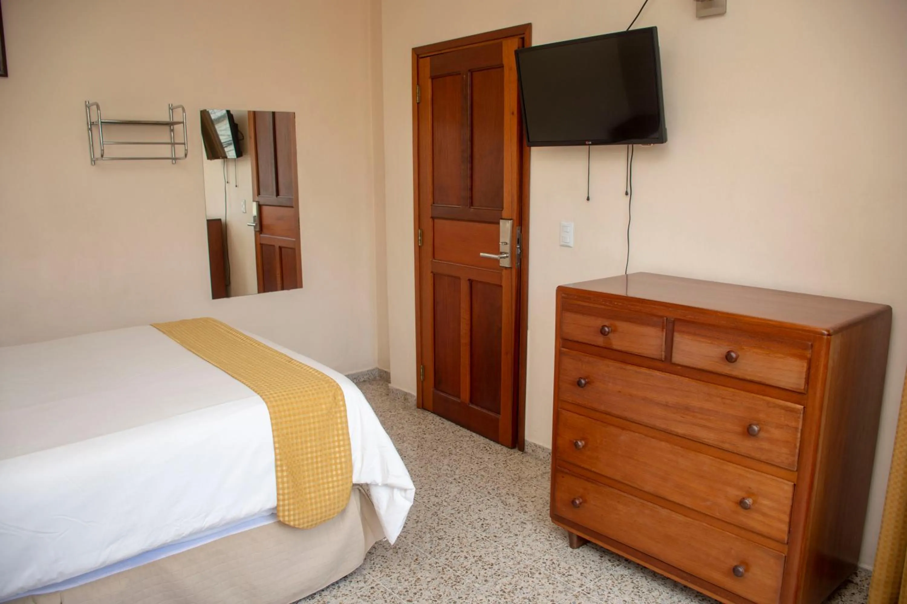 Bedroom, Bed in Hotel Mac Arthur