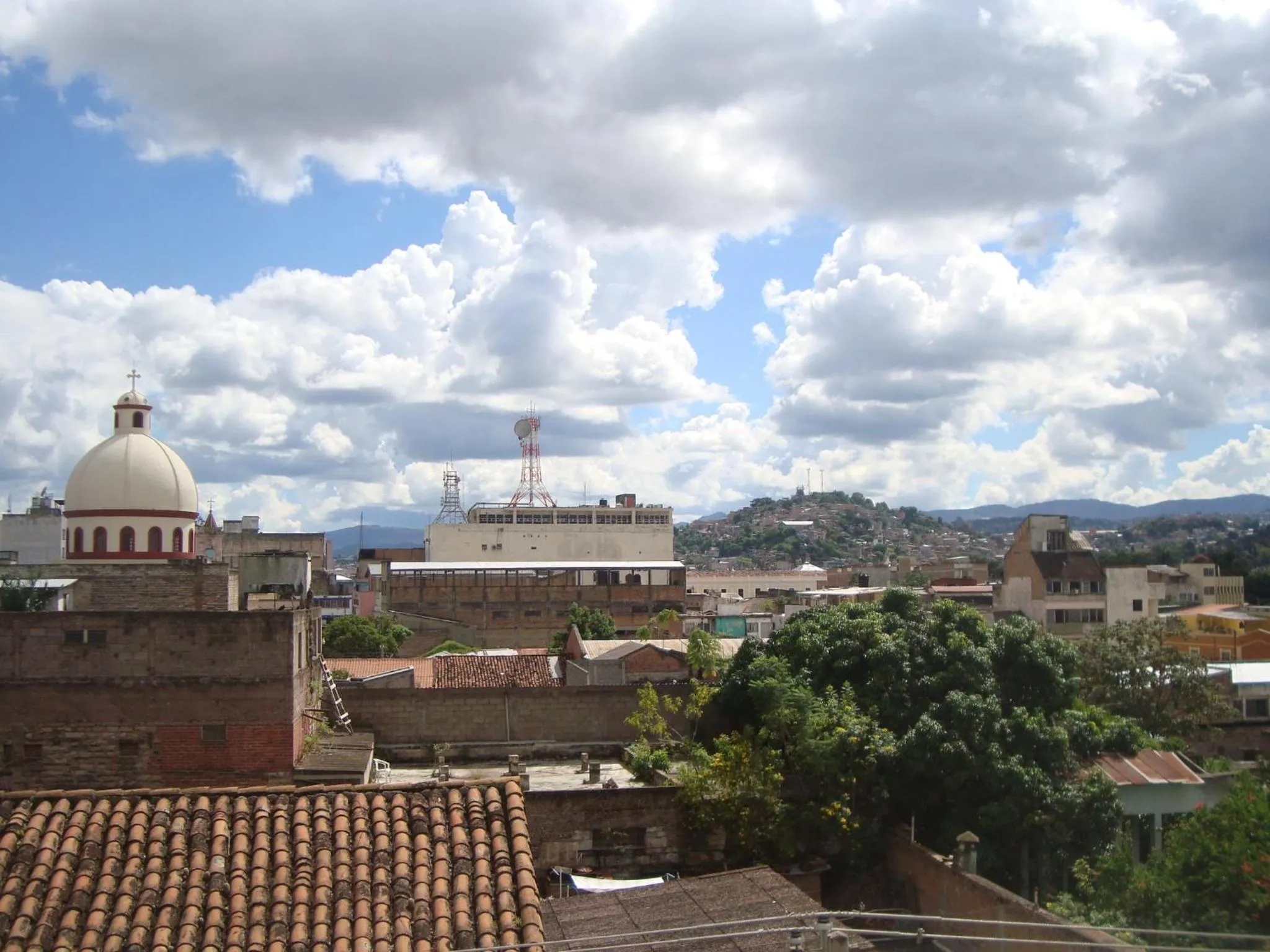 Bird's eye view in Hotel Mac Arthur