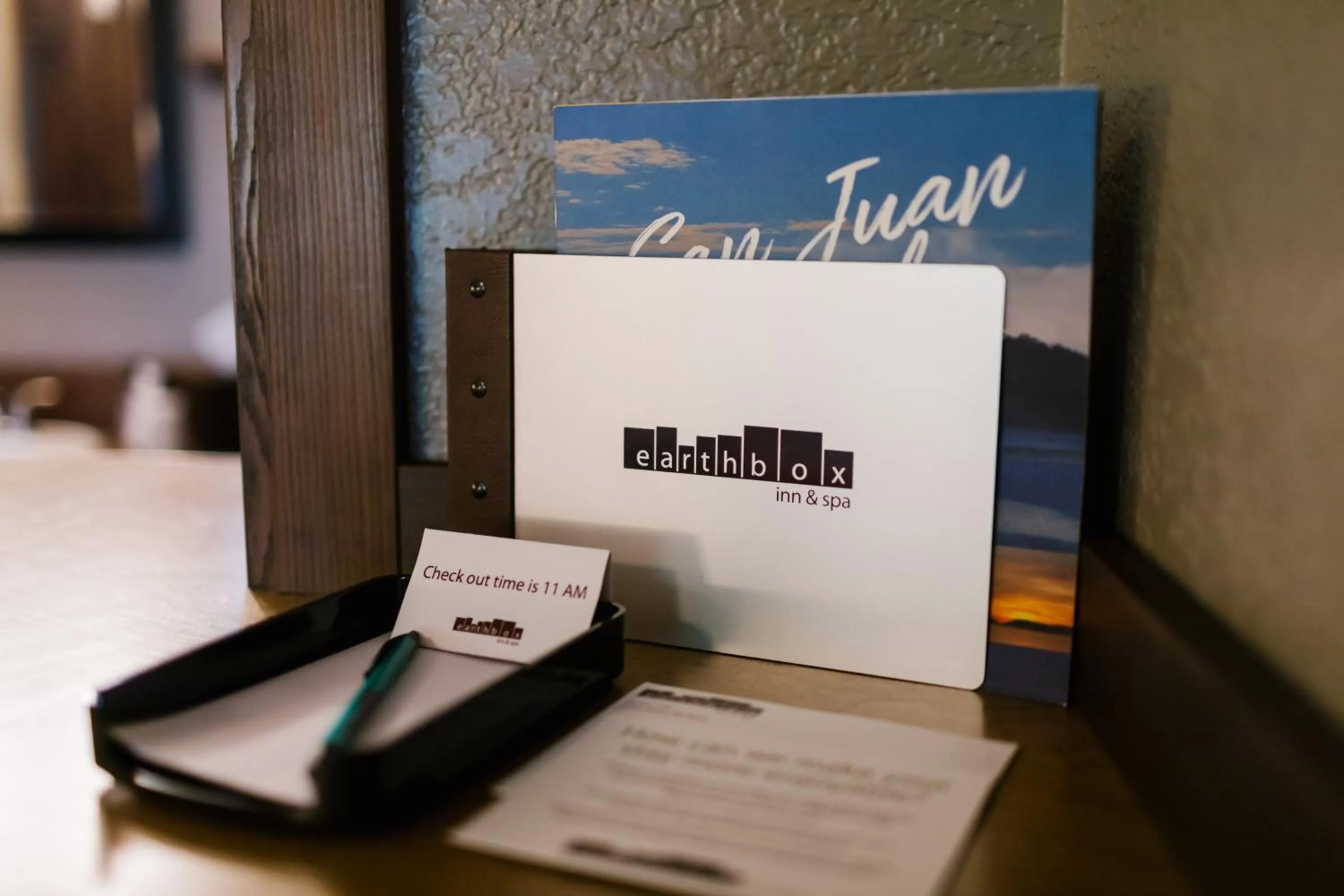 Decorative detail in Earthbox Inn & Spa