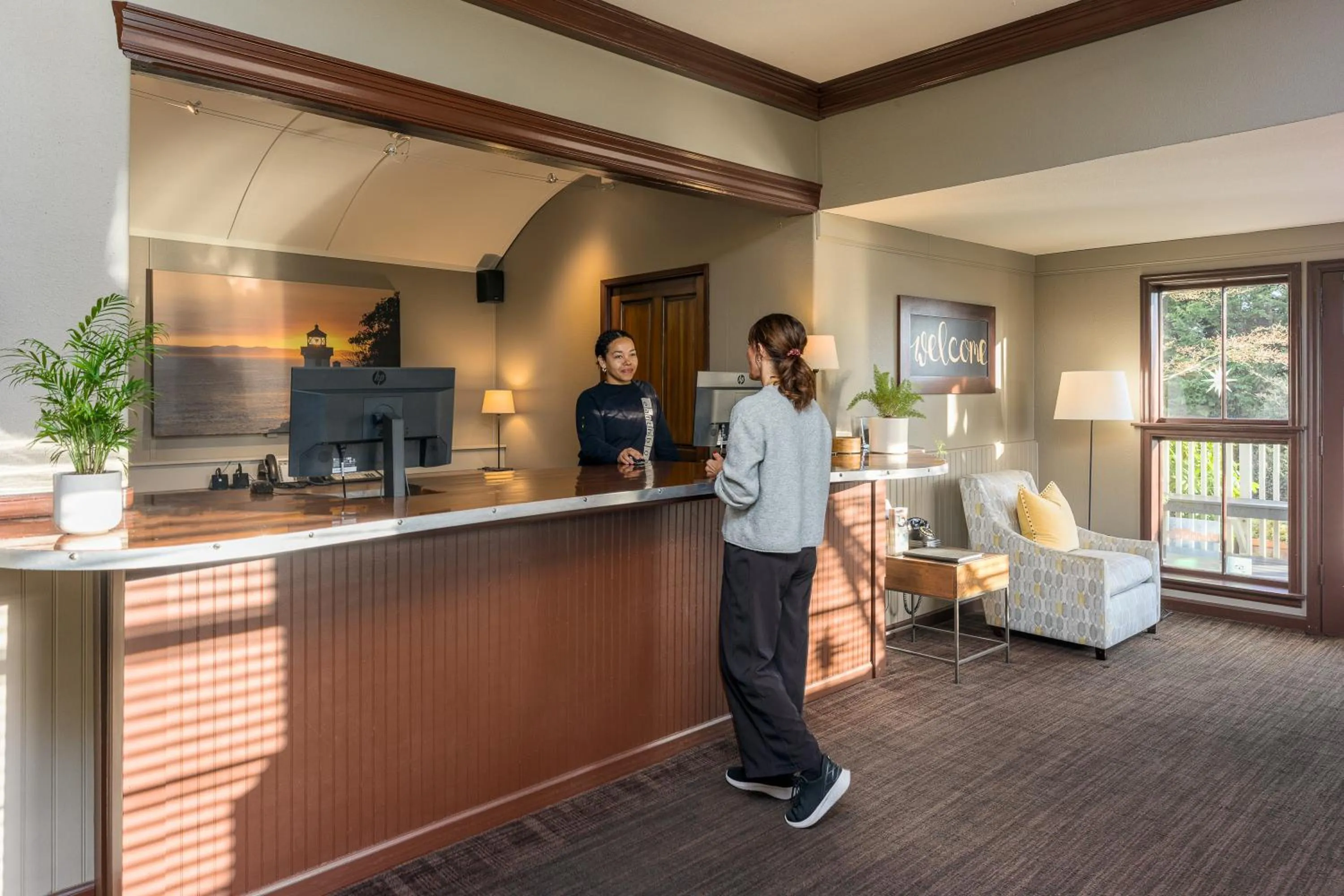 Lobby or reception in Earthbox Inn & Spa