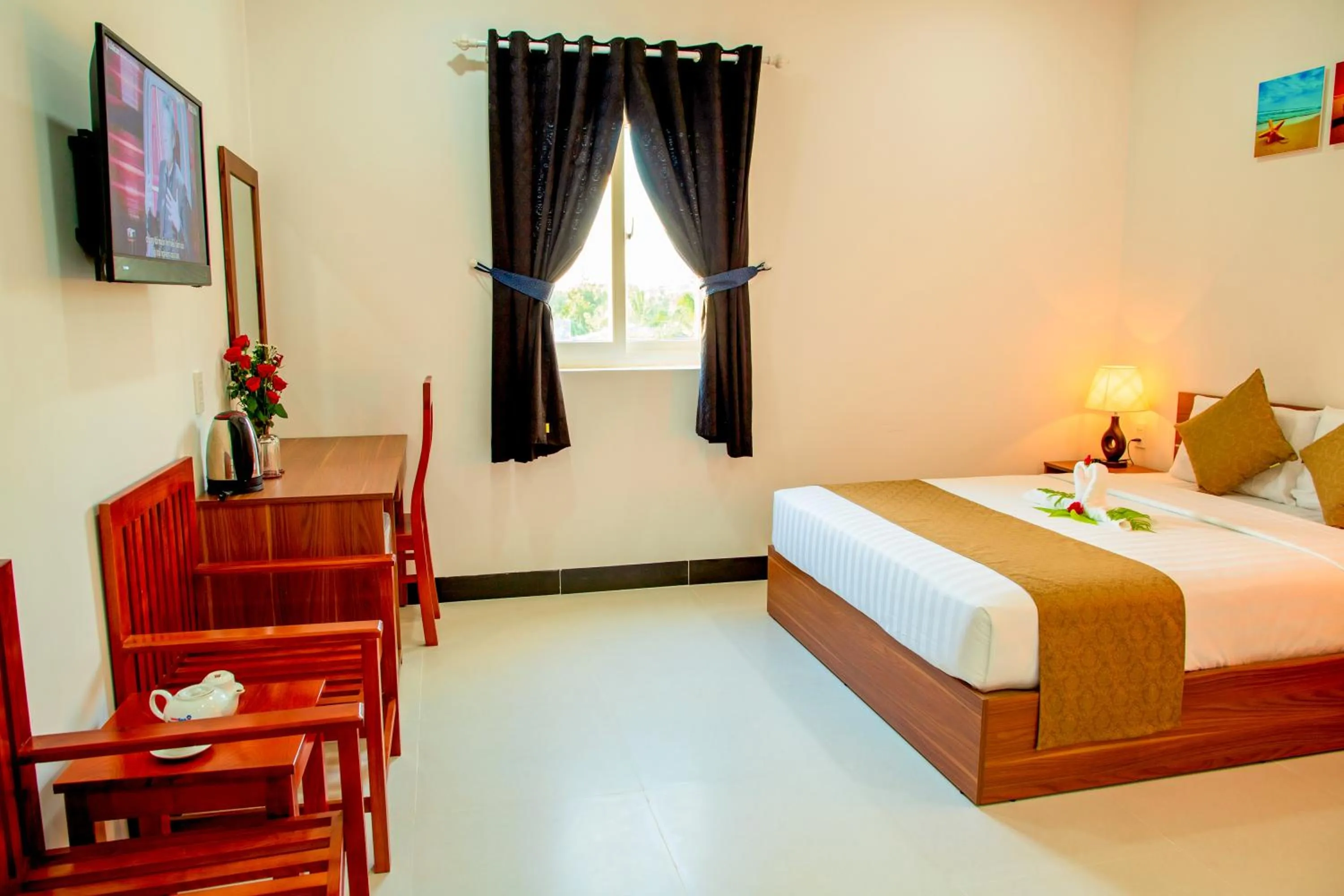 Bed in PHAM GIA HOTEL Mui Ne