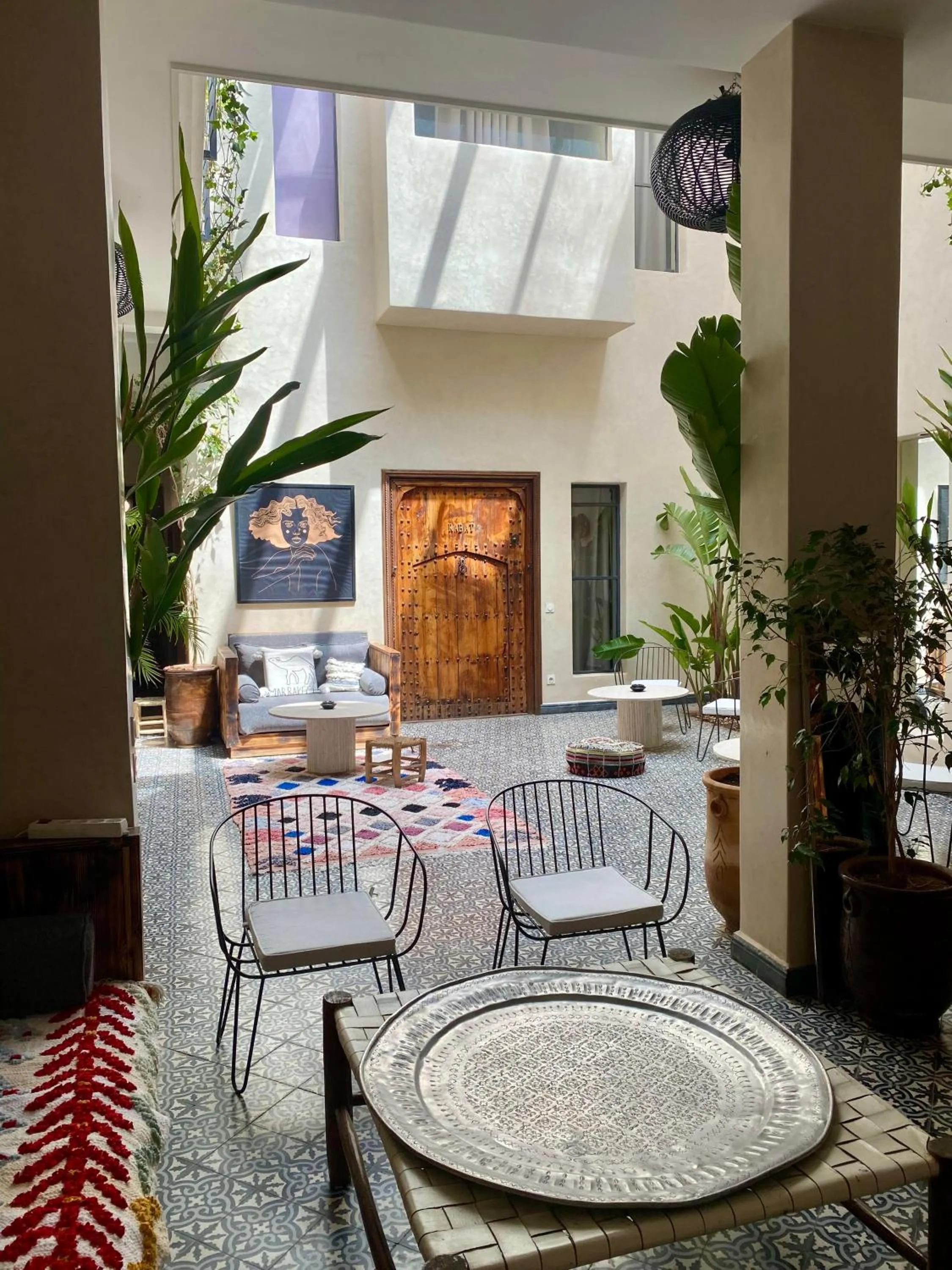 Patio in Riad Kasbah 117