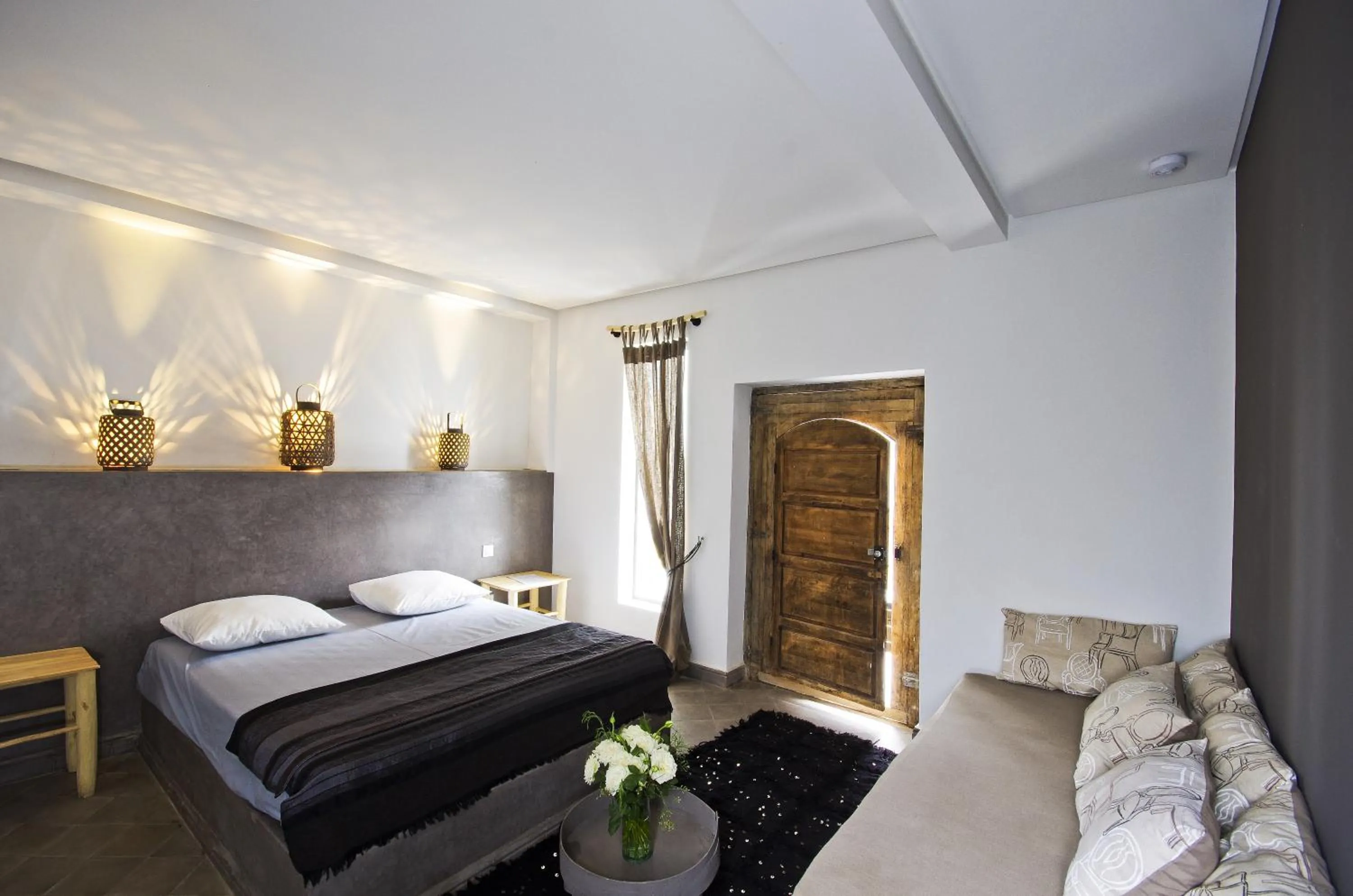 Bed in Riad Kasbah 117