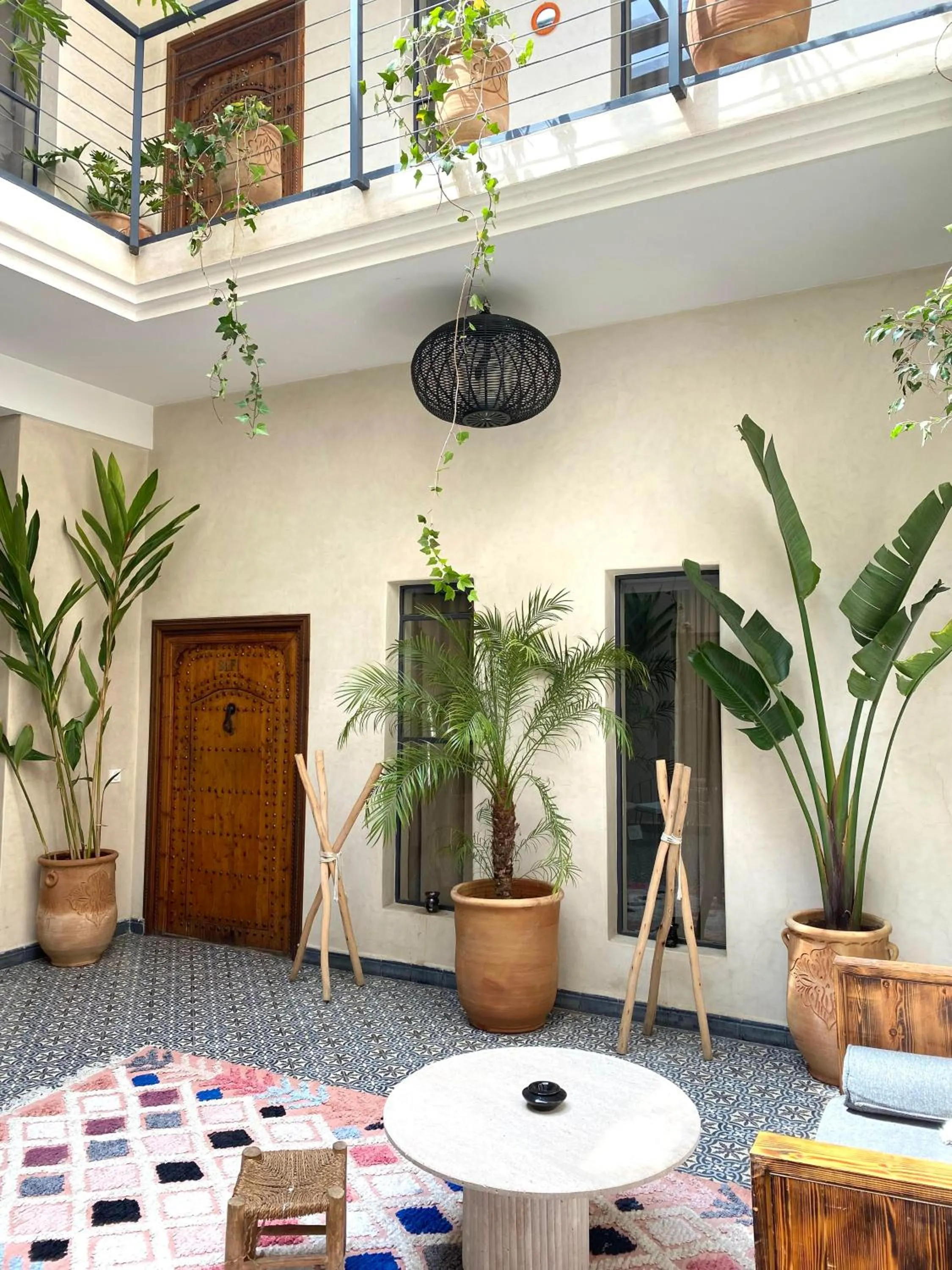 Patio in Riad Kasbah 117