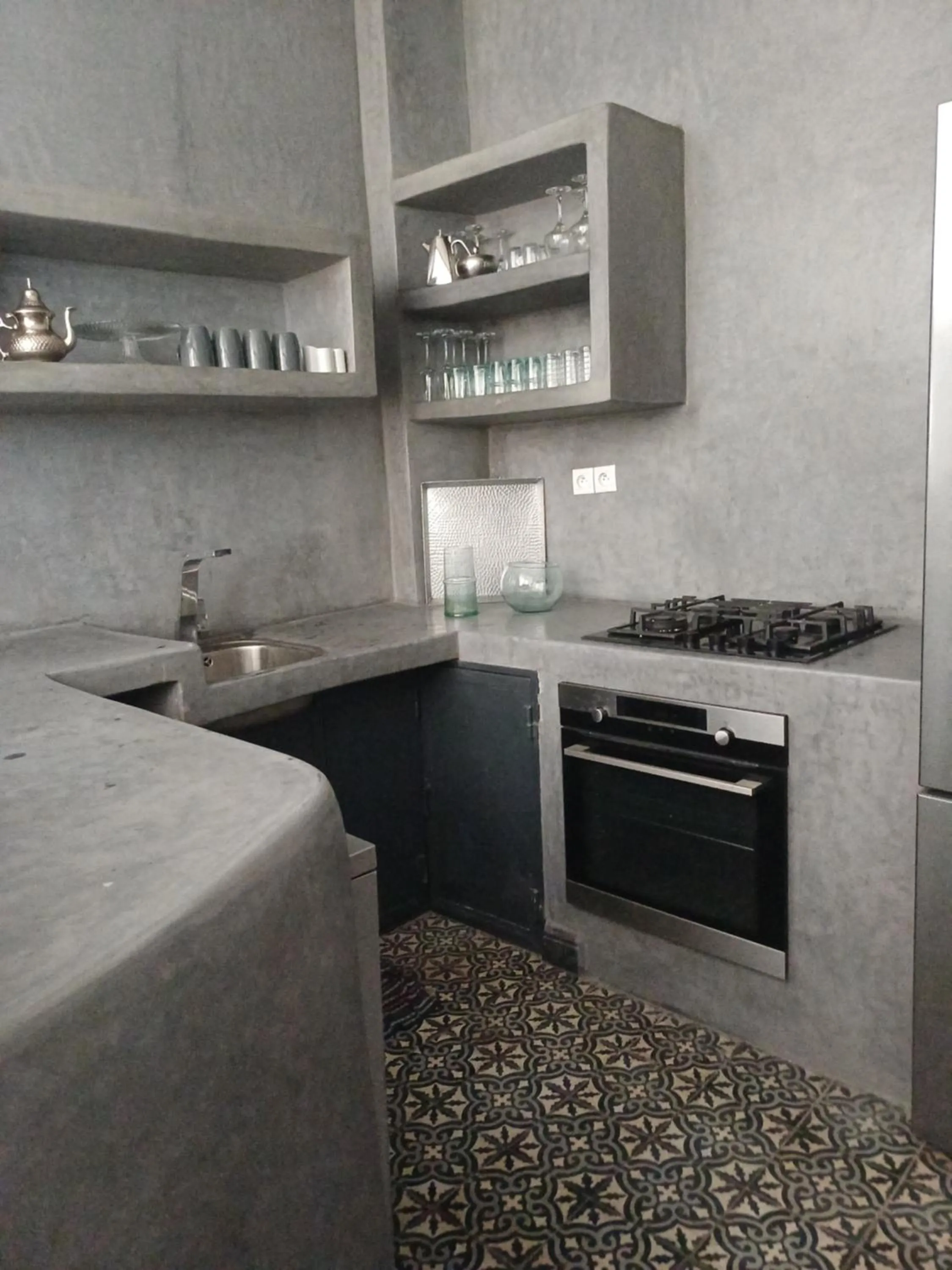 Kitchen or kitchenette in Riad Kasbah 117