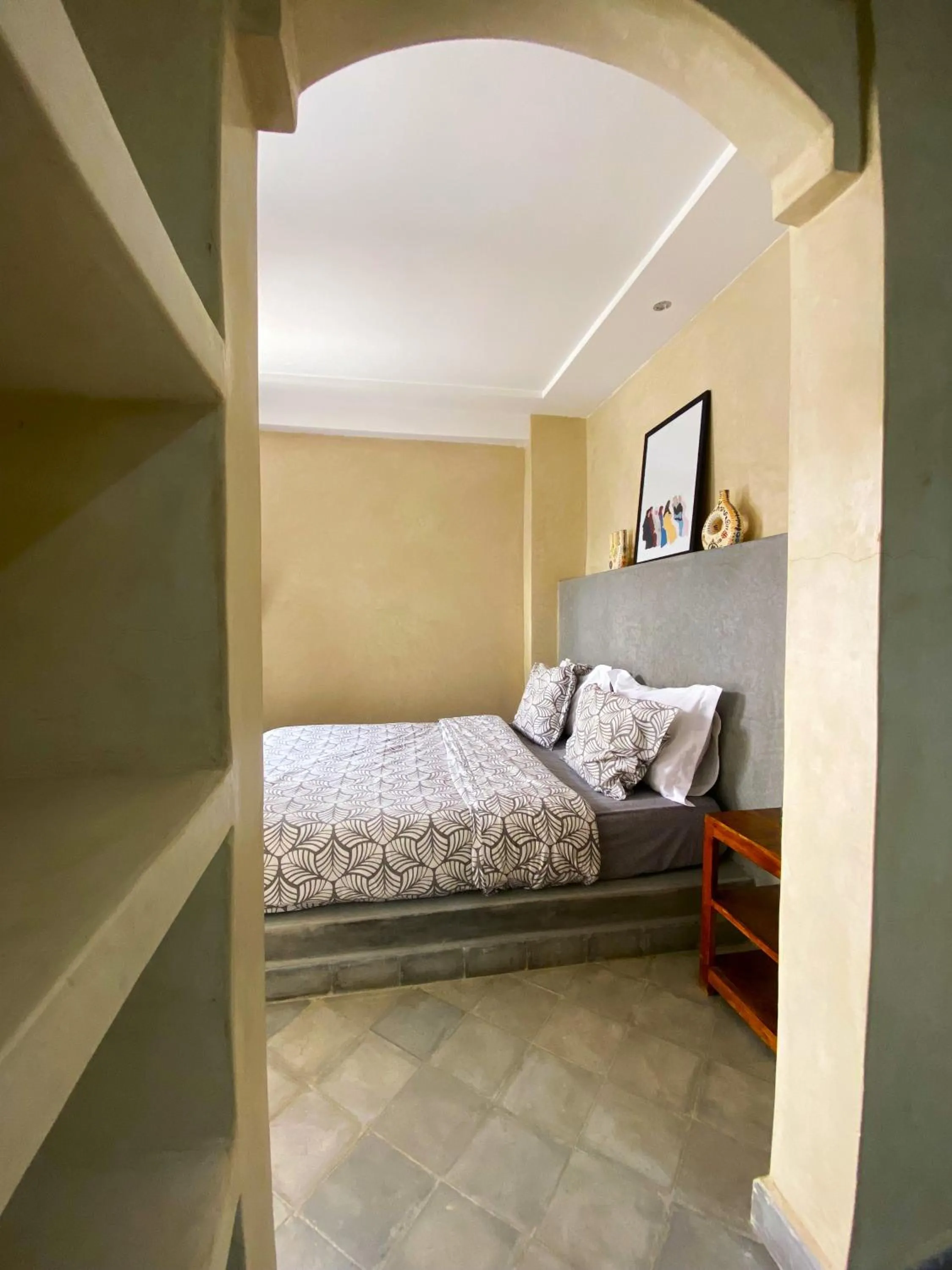 Bed in Riad Kasbah 117