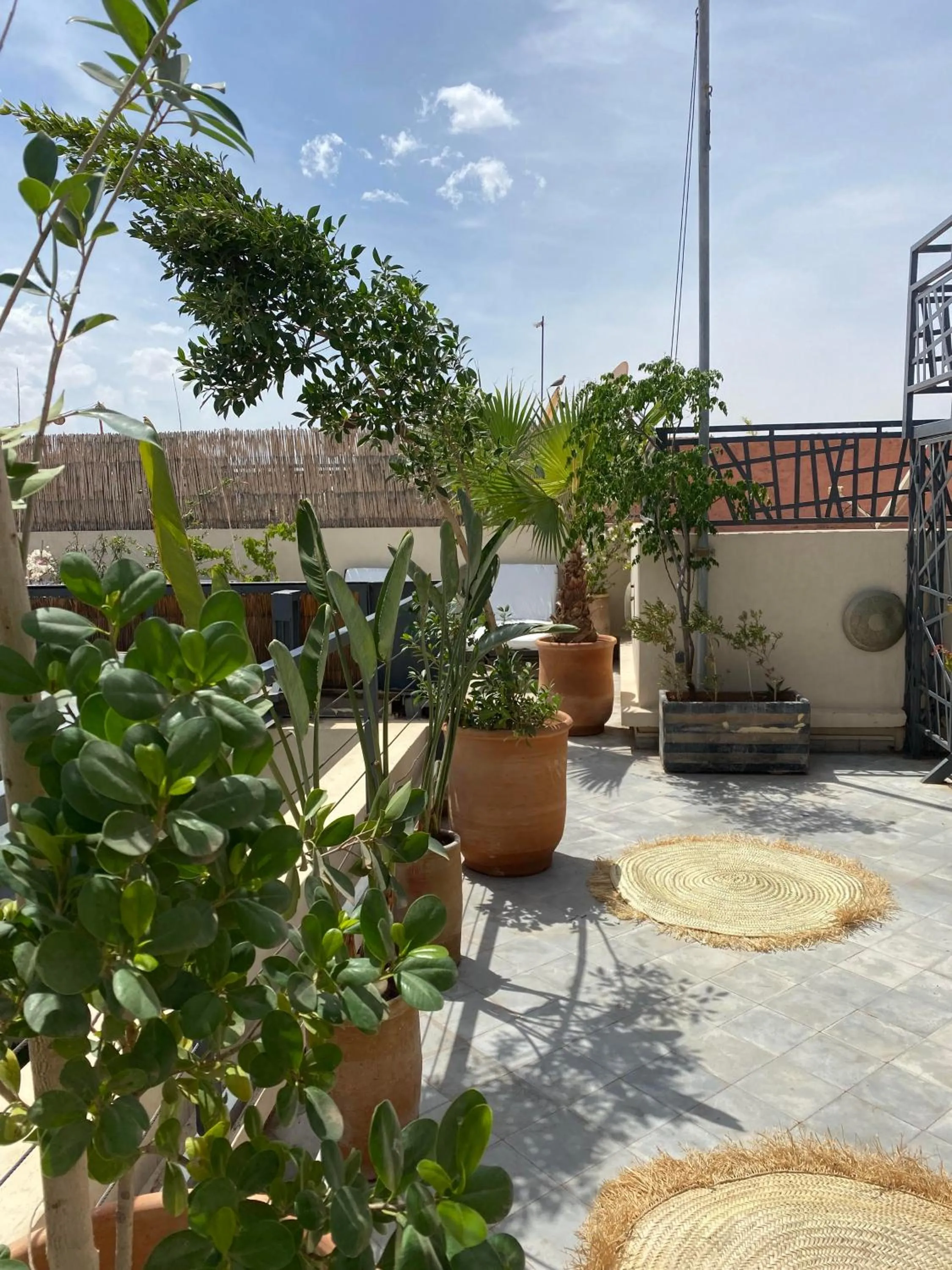 Patio in Riad Kasbah 117