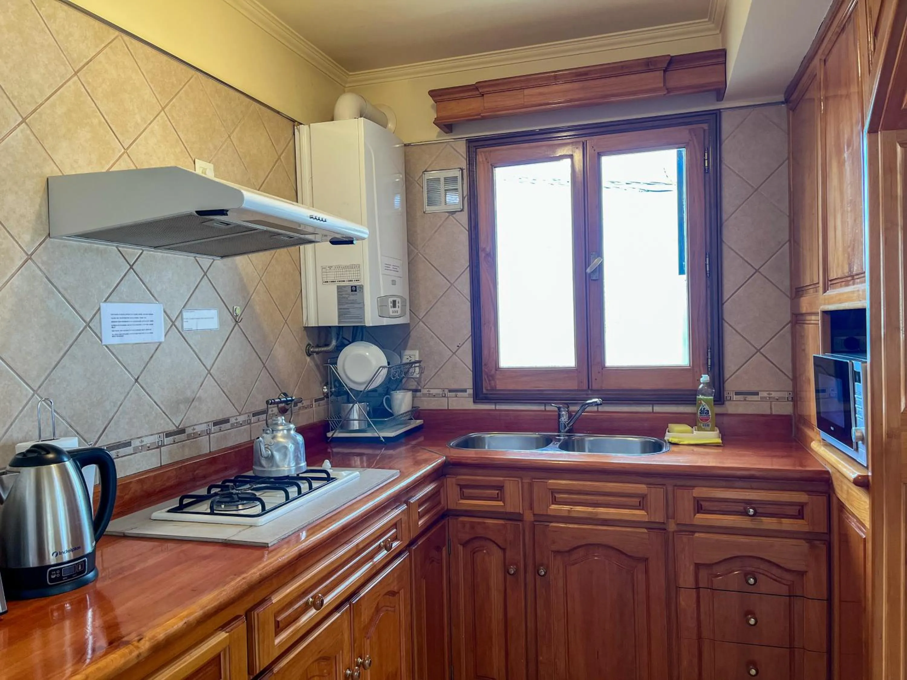 Kitchen or kitchenette in Balcones del Beagle Apart