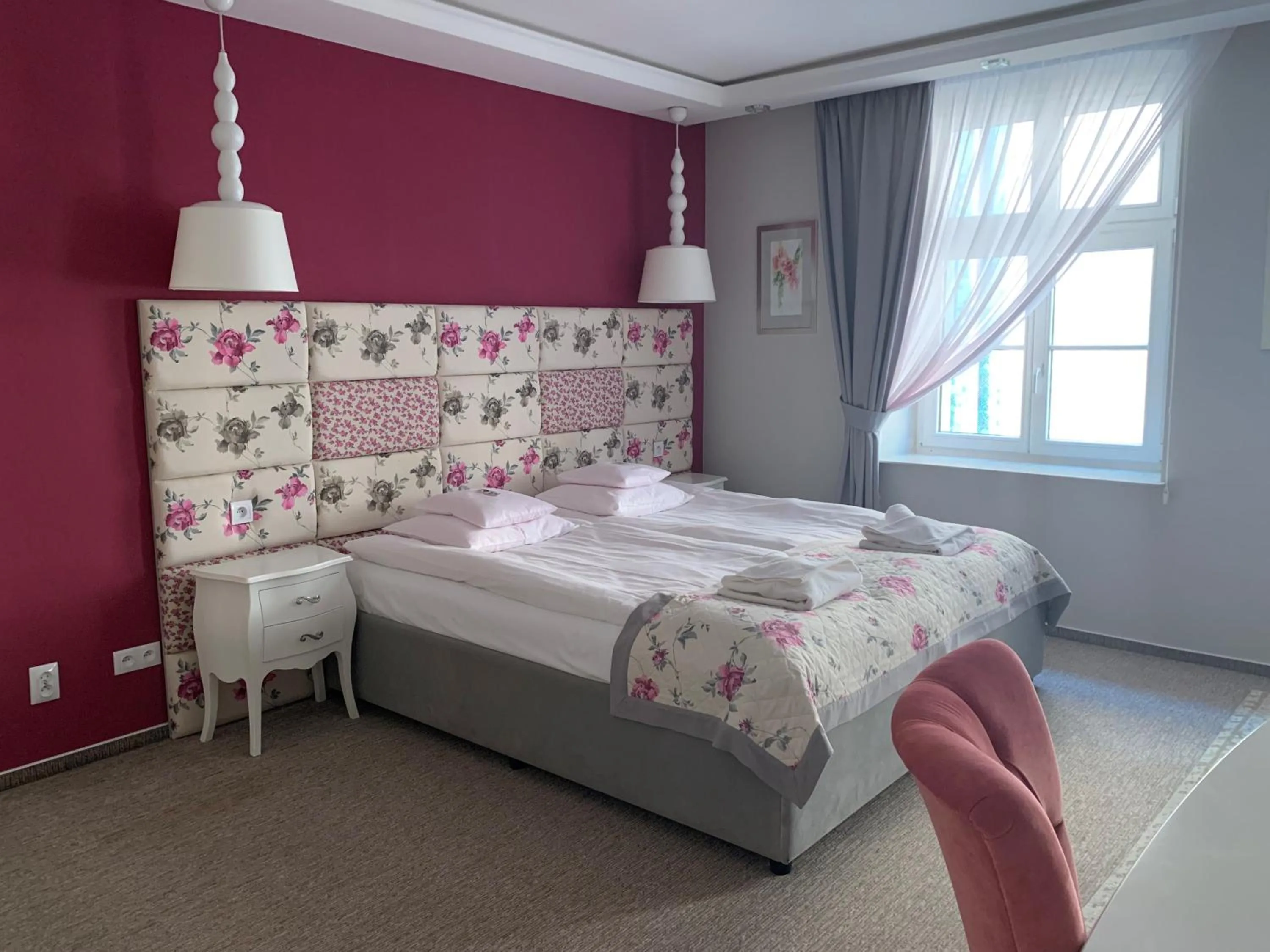 Bed in Hotel Solaris