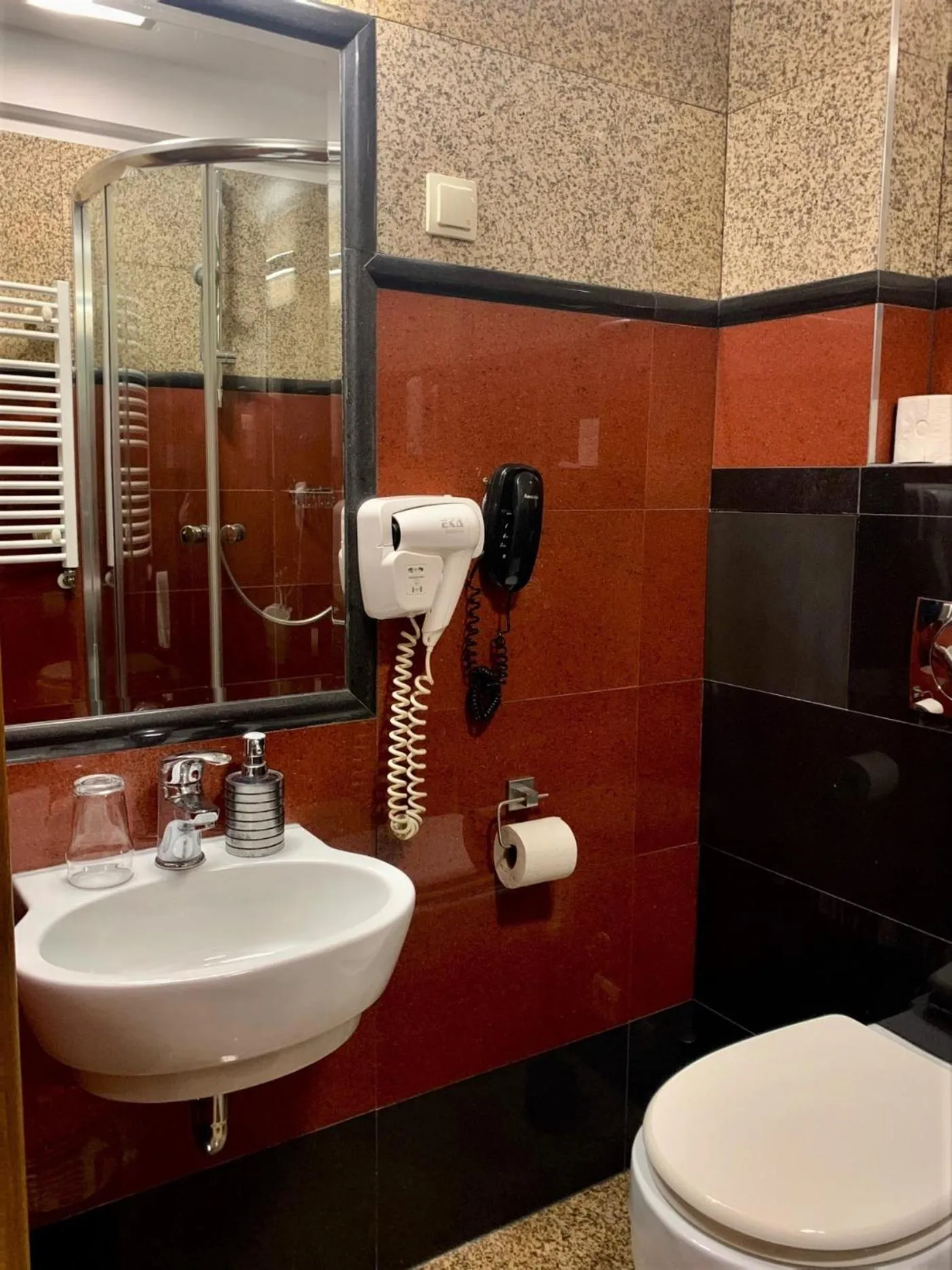 Bathroom in Hotel Solaris