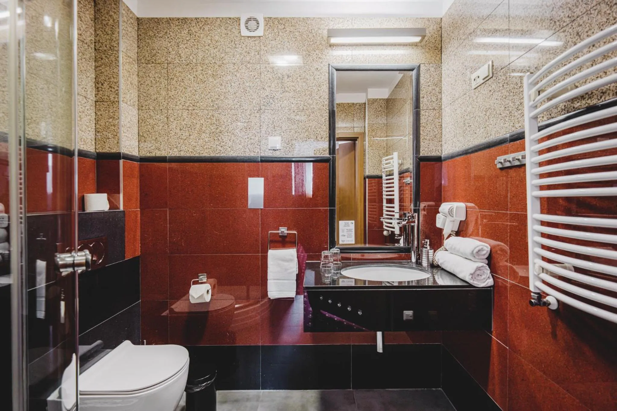 Toilet in Hotel Solaris