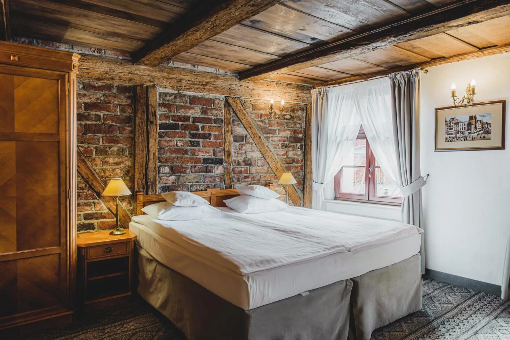 Bed in Hotel Solaris