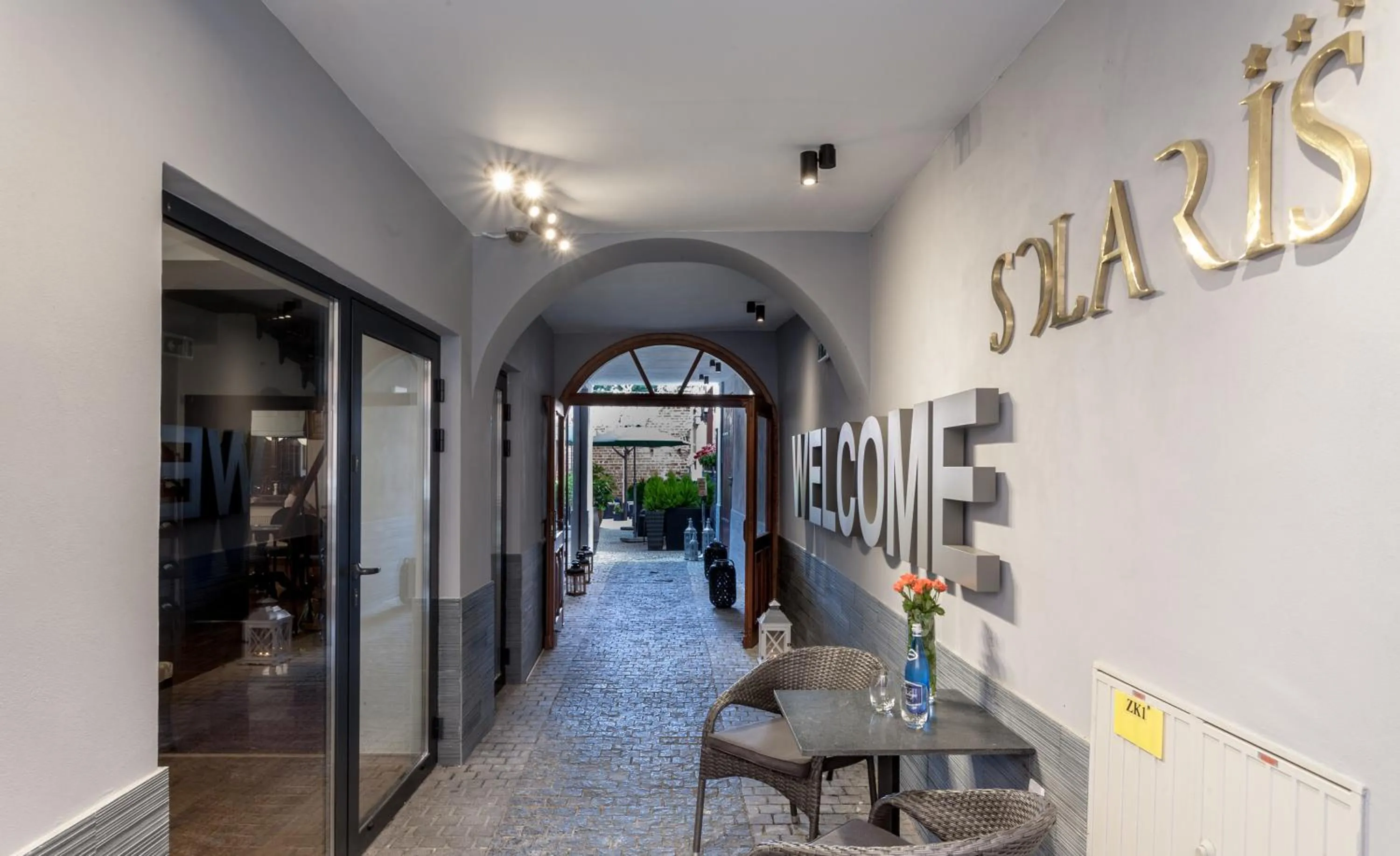 Lobby or reception in Hotel Solaris