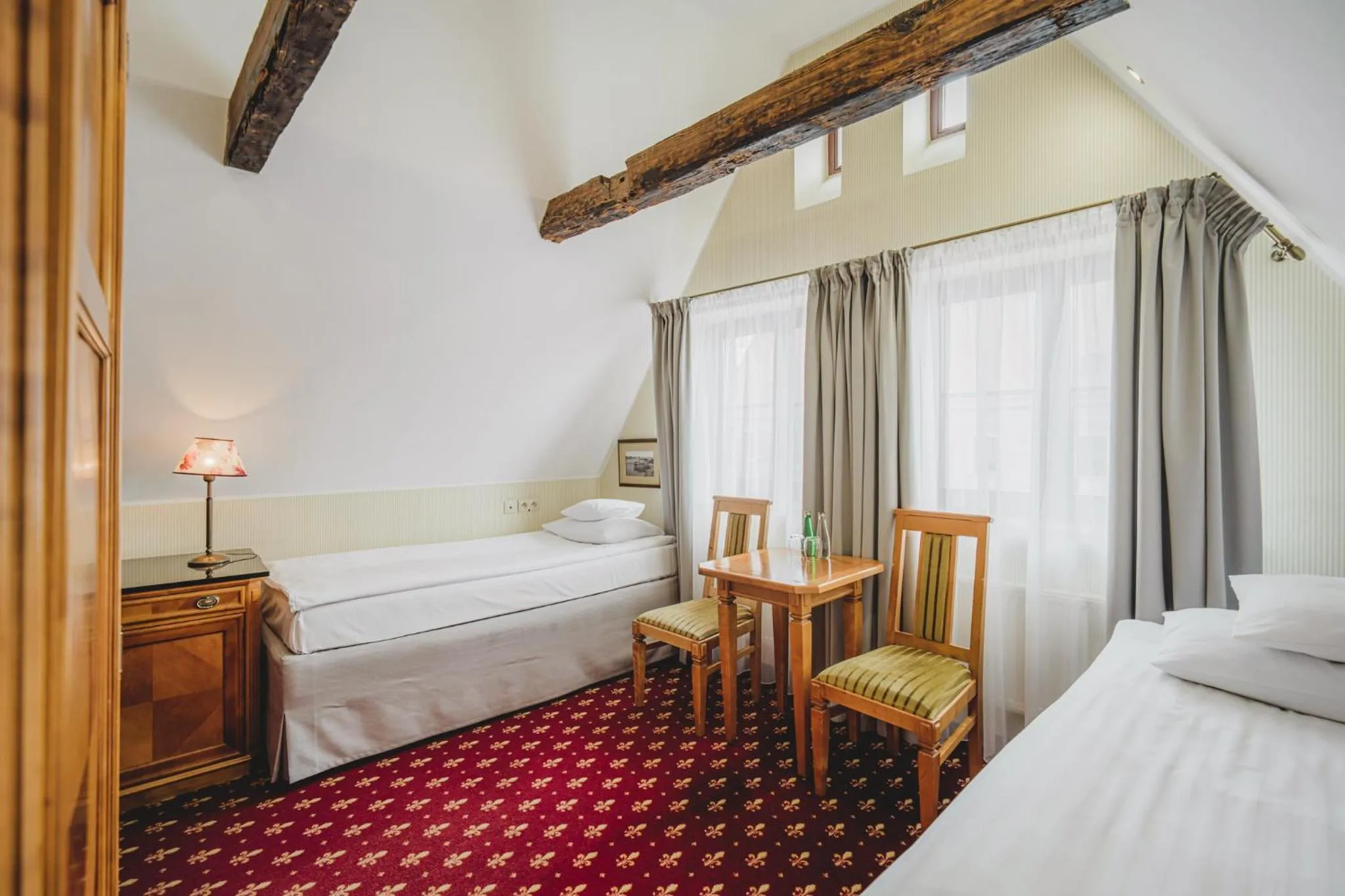 Bed in Hotel Solaris